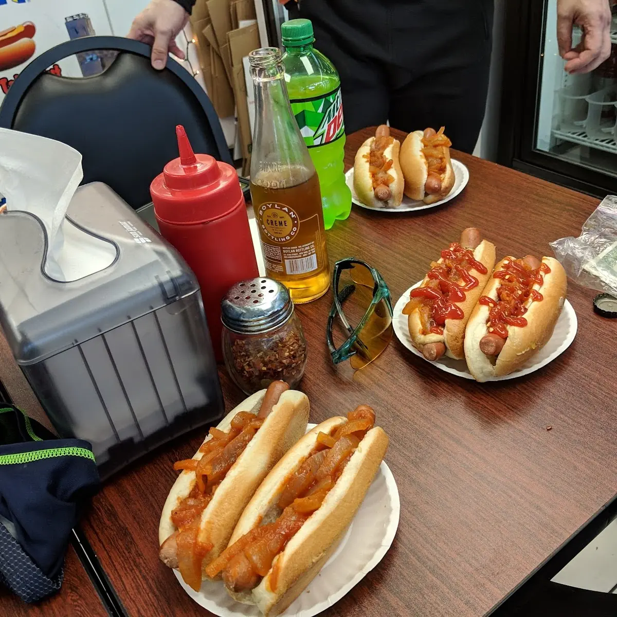 Hot Dogs and Soda