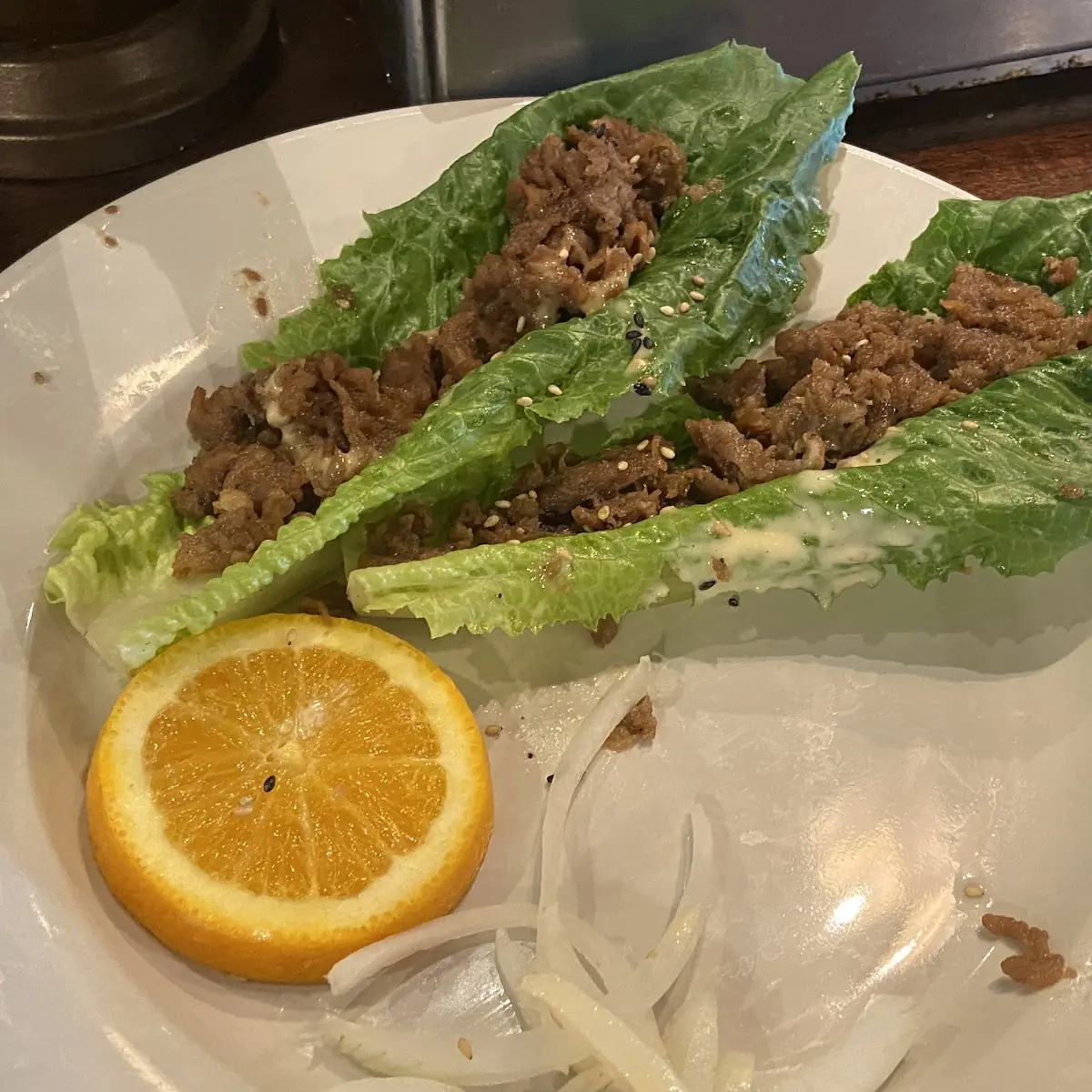 Beef Lettuce Wraps