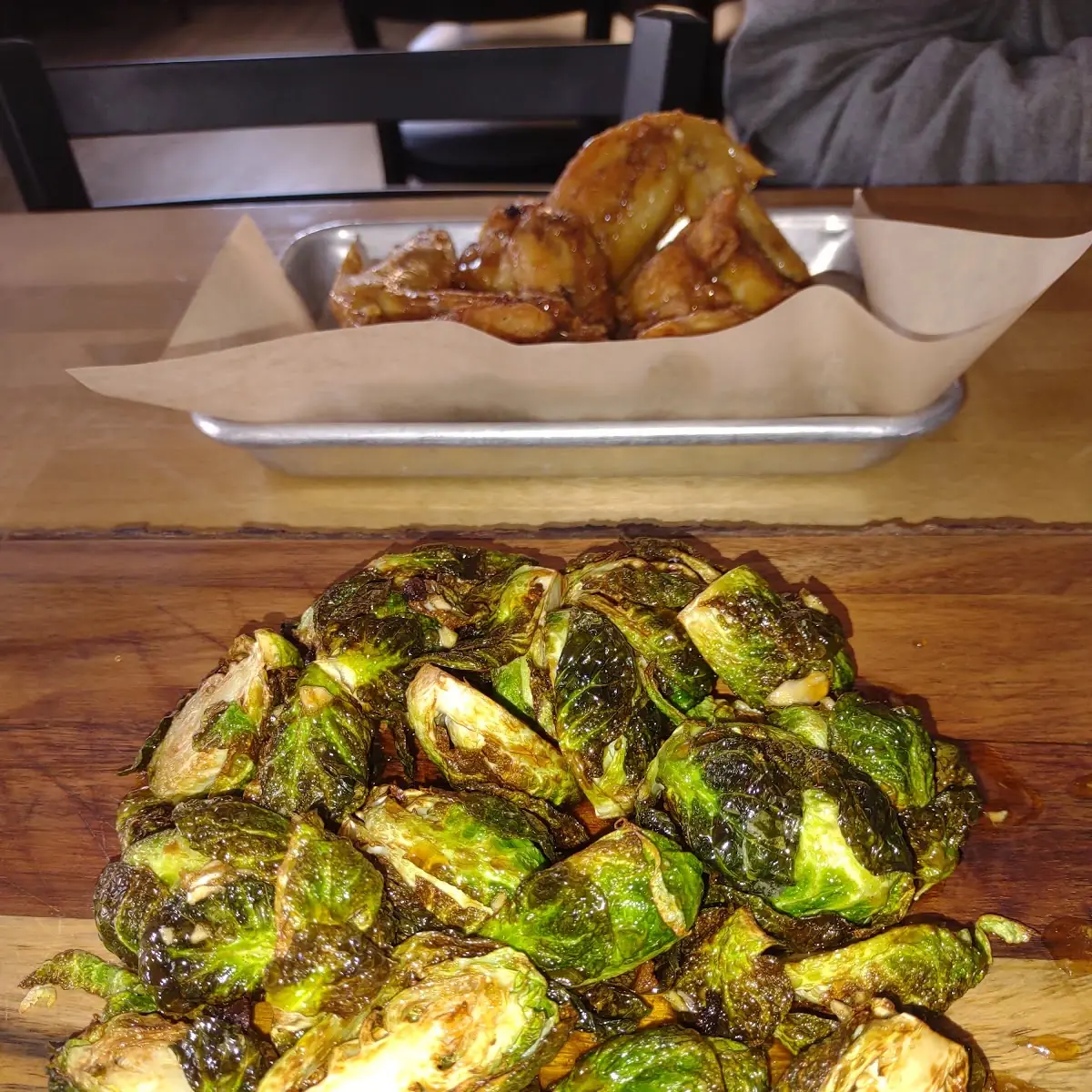 Garlic Honey Brussel Sprouts