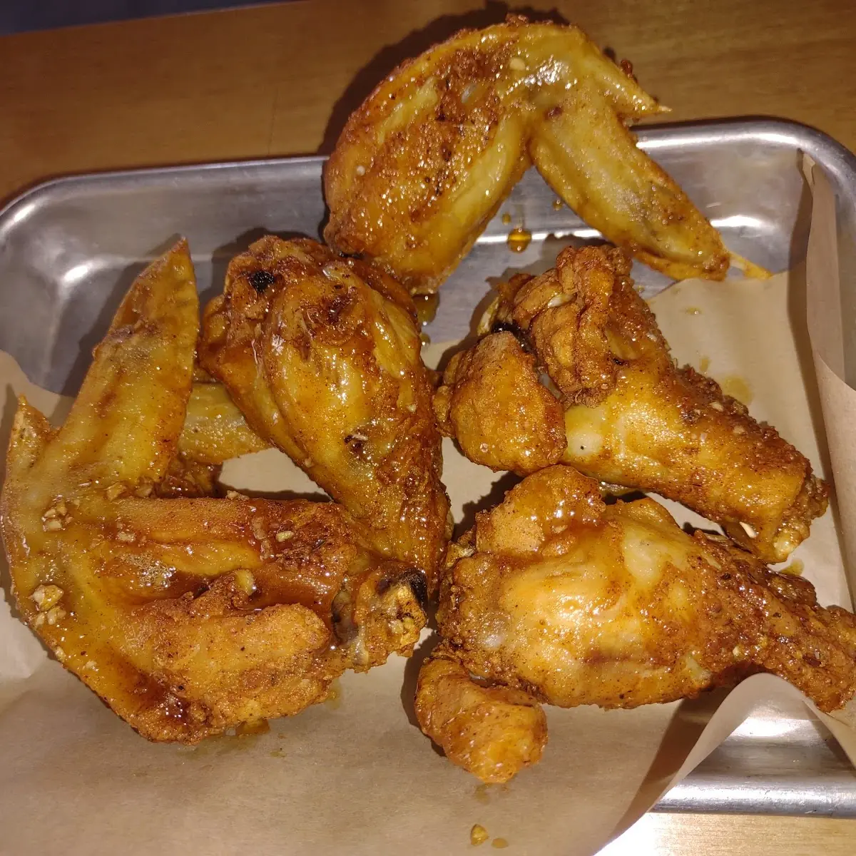 Honey Garlic Chicken Wings