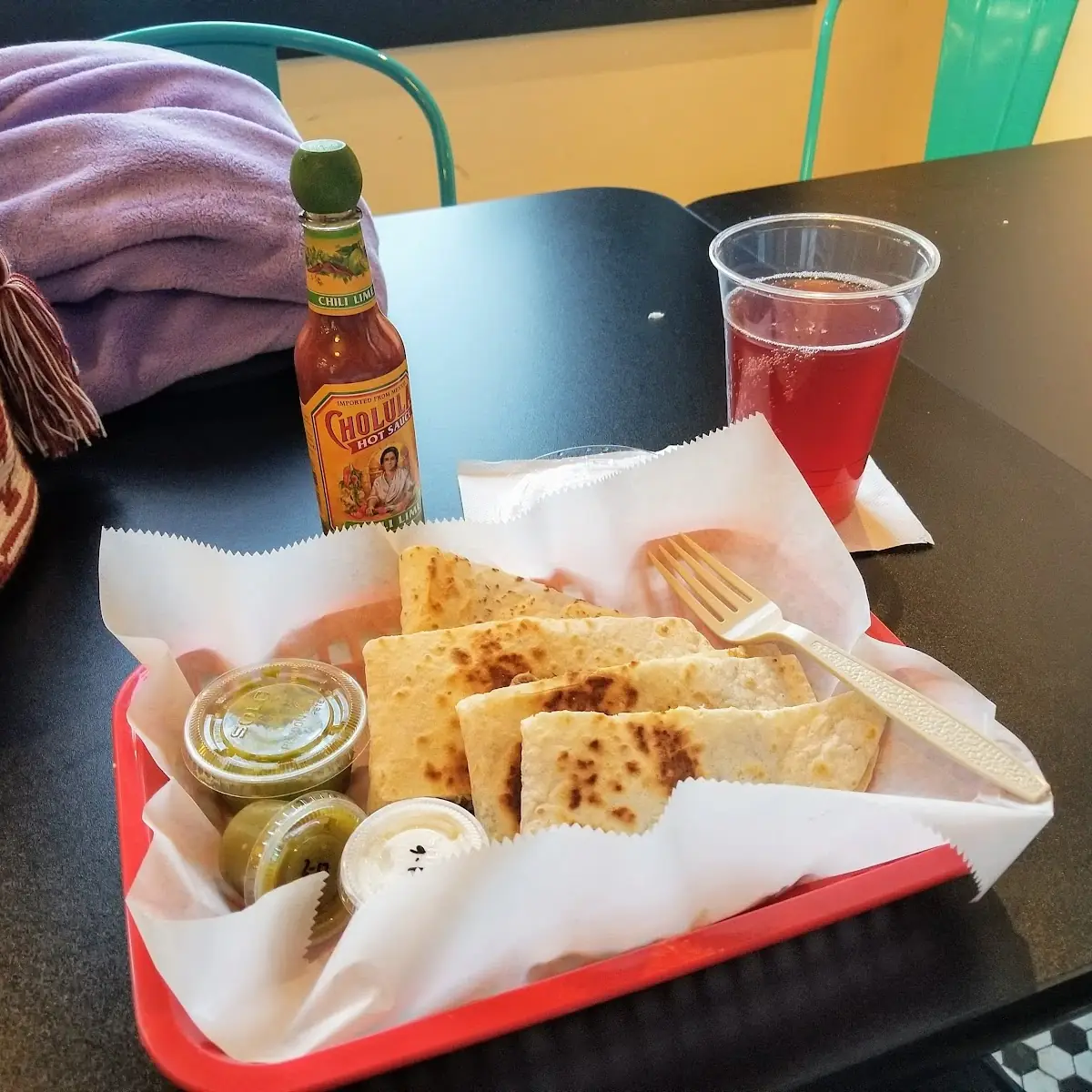 Machaca Quesadilla Shredded Beef