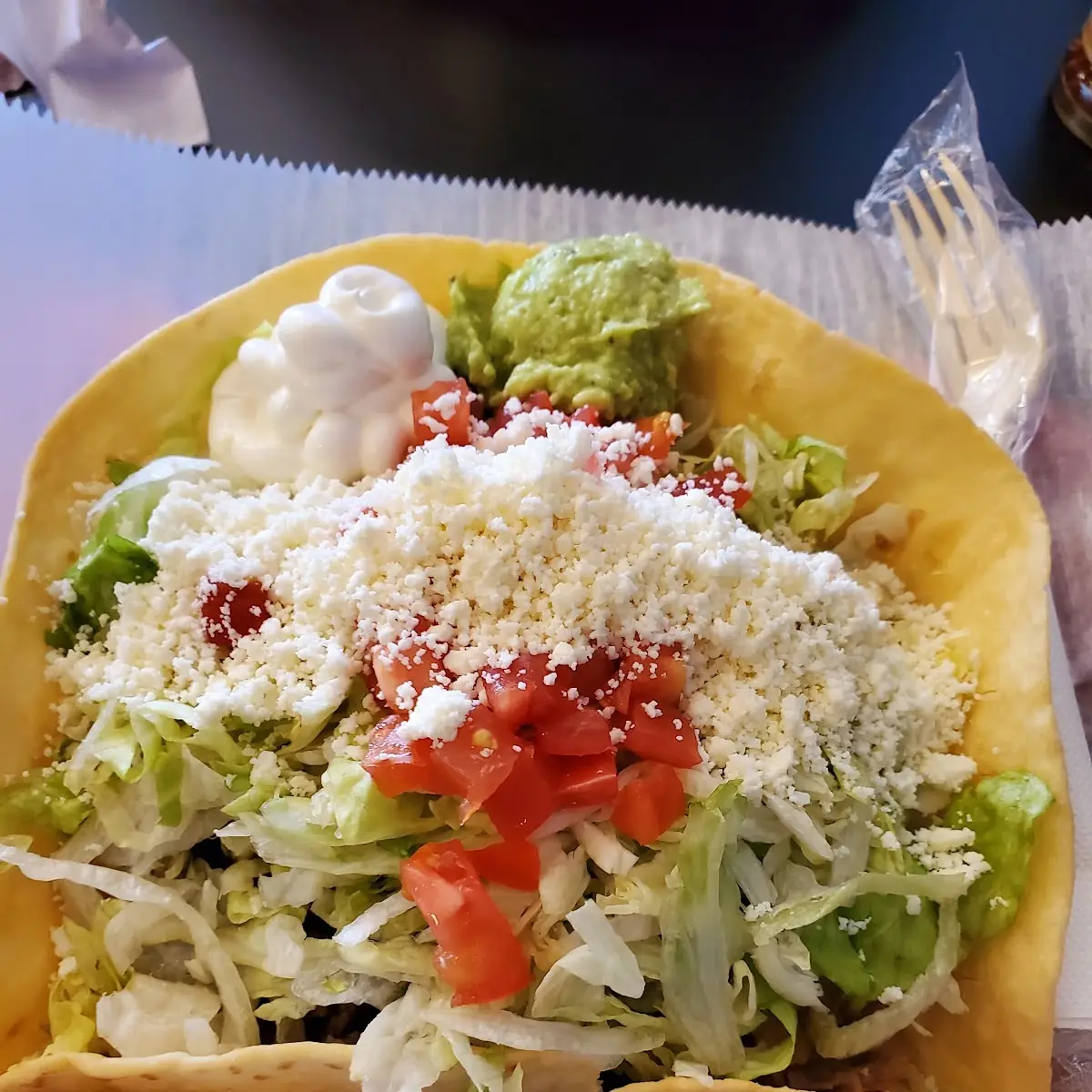 Steak Taco Salad