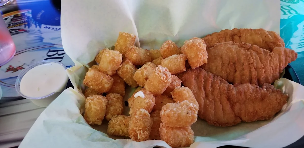 Chicken Strips and Tots