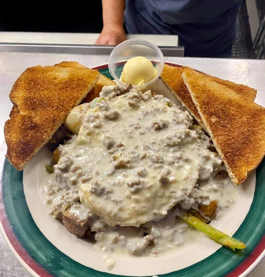 Home Made Biscuits & Gravy