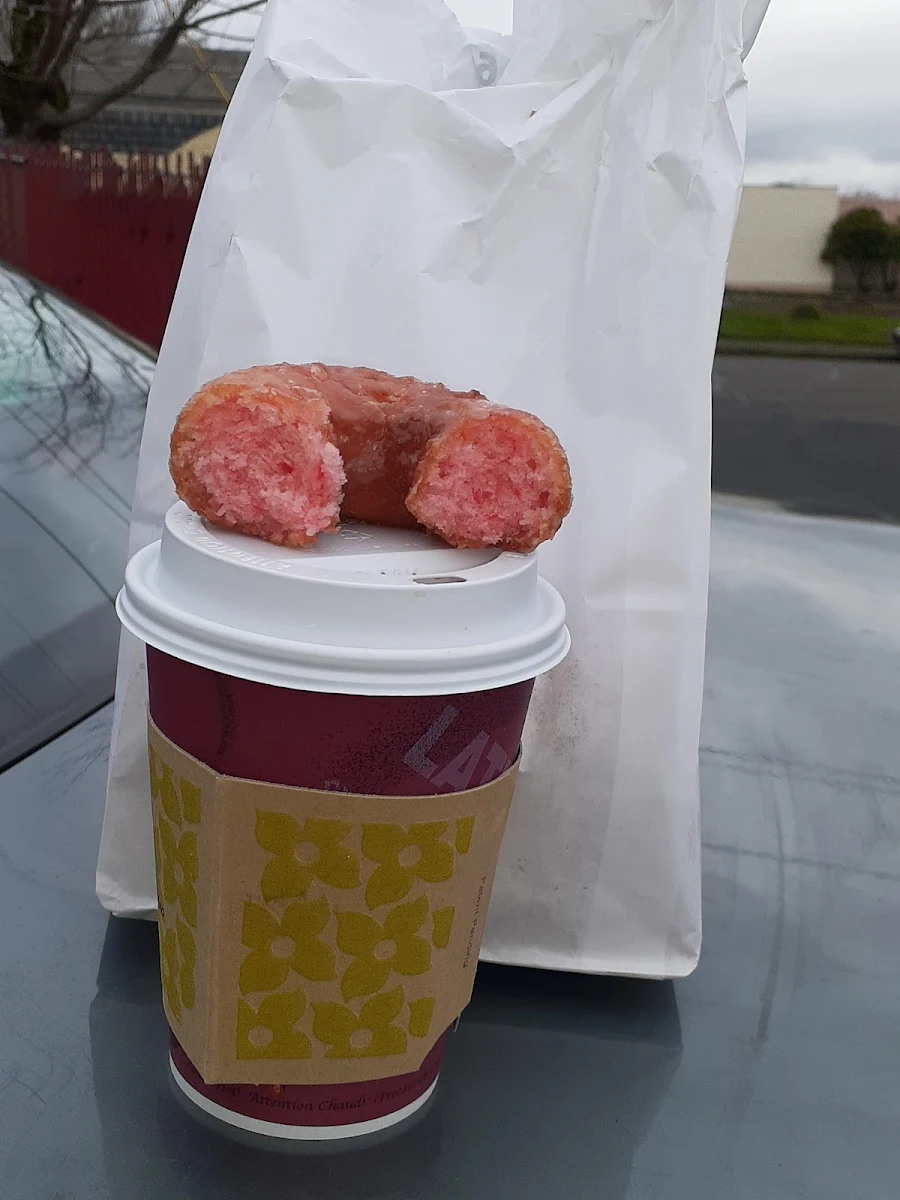 Cherry Glazed Donut