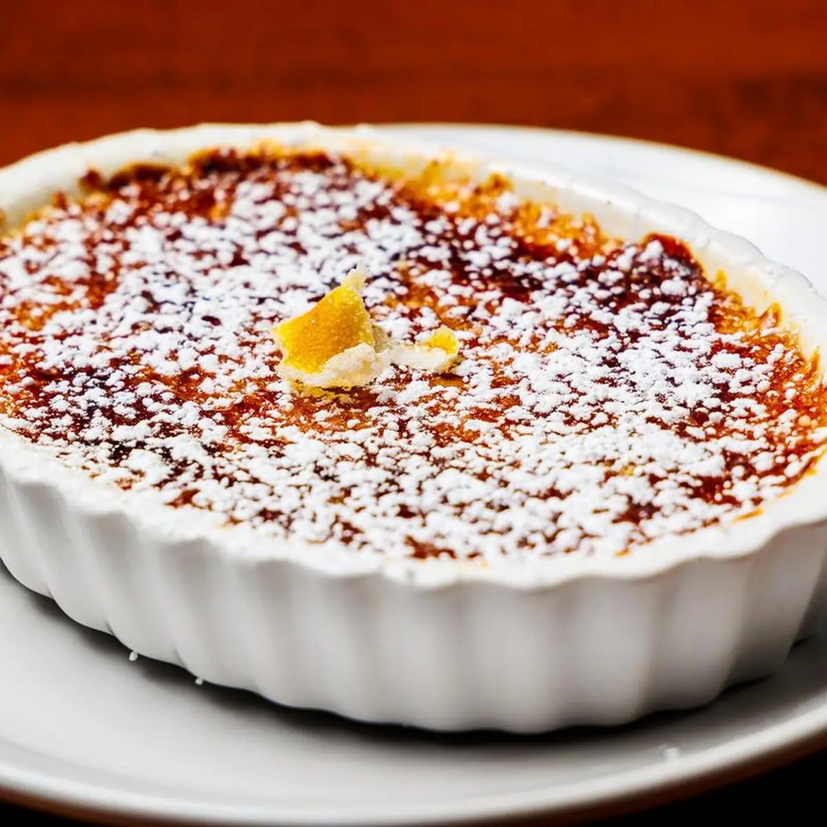 Key Lime Pie Creme Brulee GF
