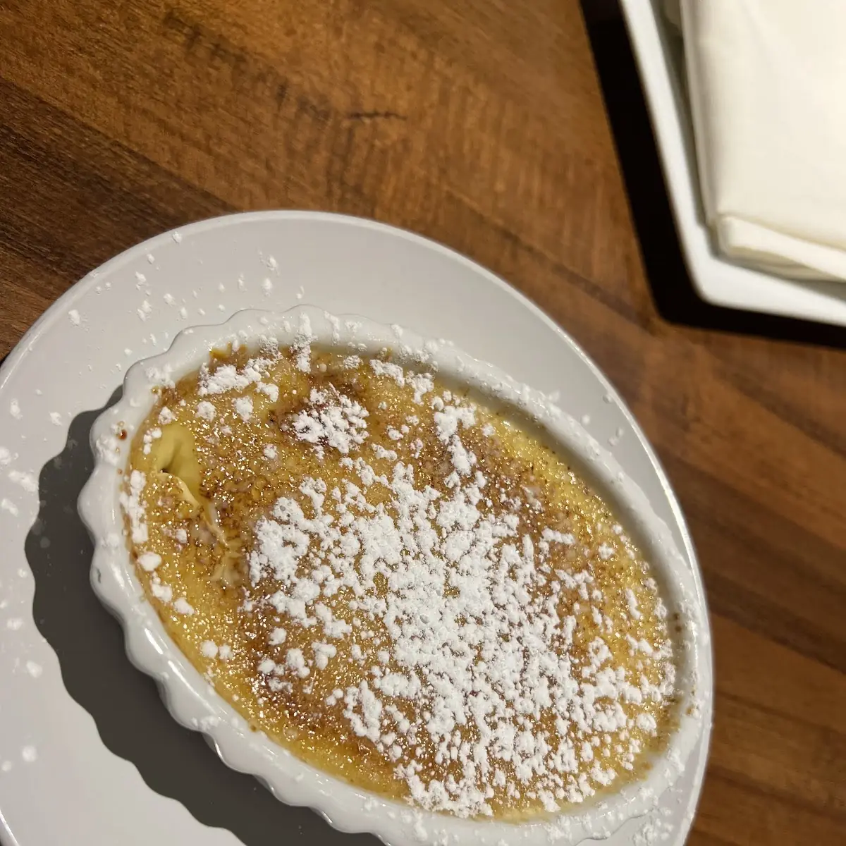 Sweet Corn Crème Brûlée