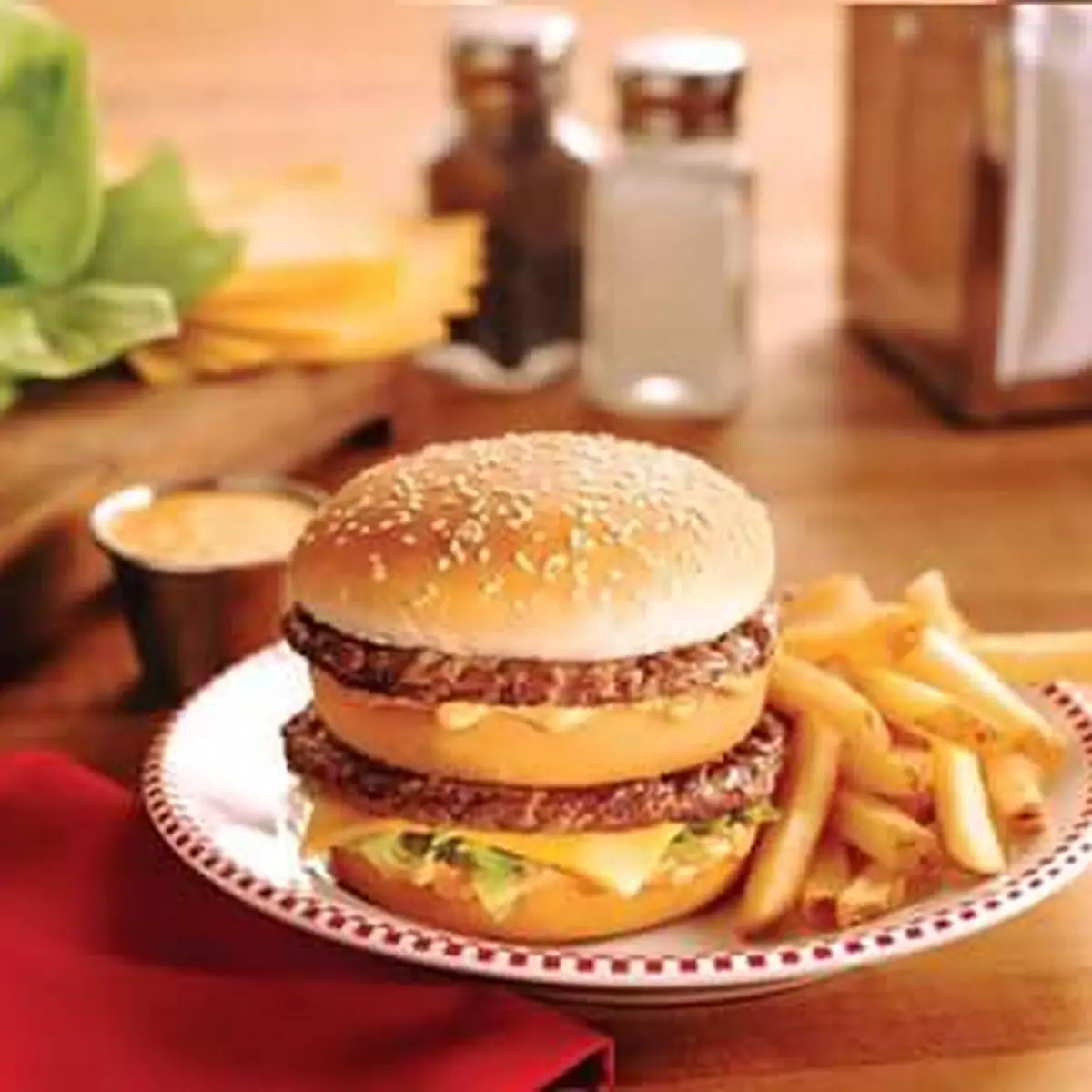 Big Boy Burger and Fries