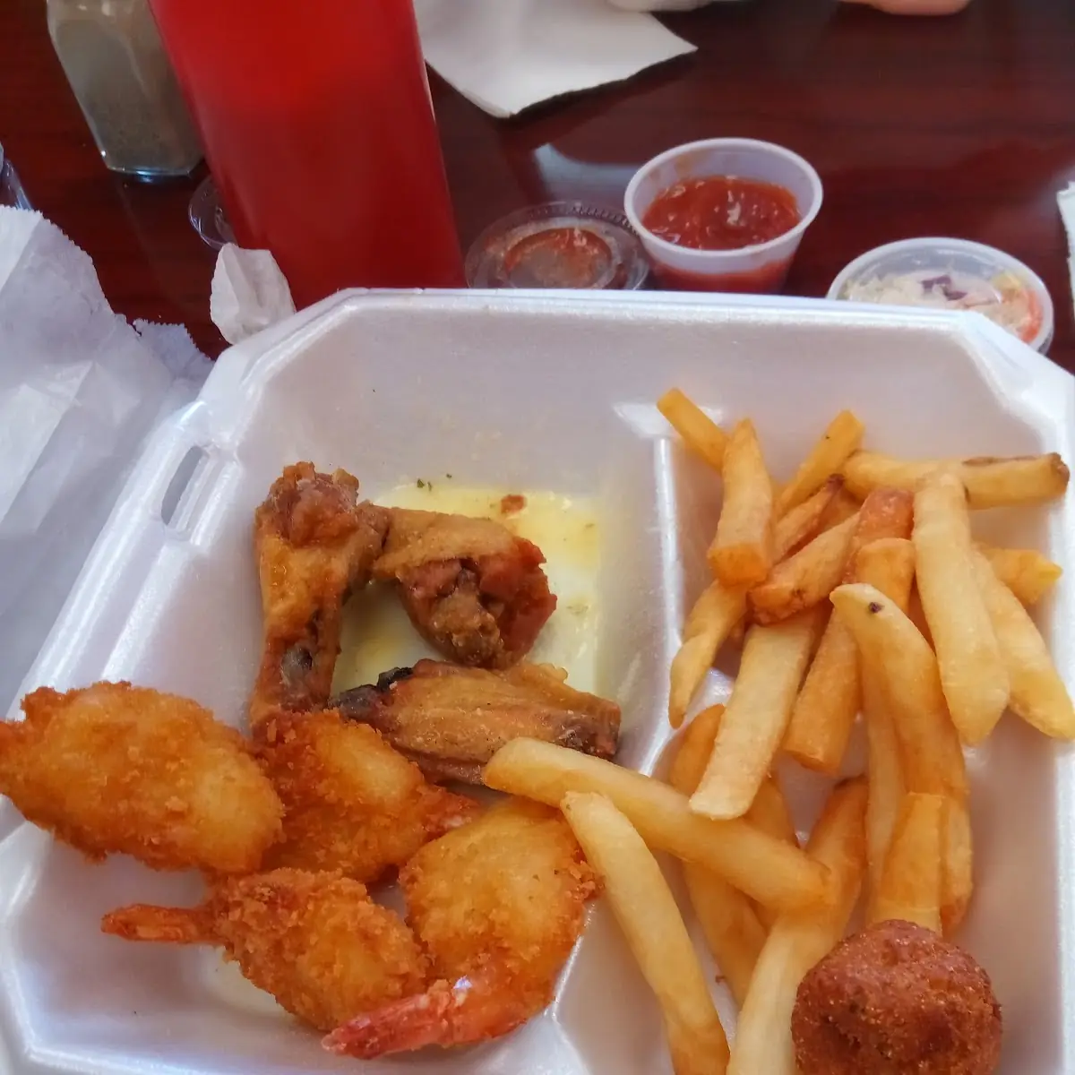 Shrimp Chicken Wings