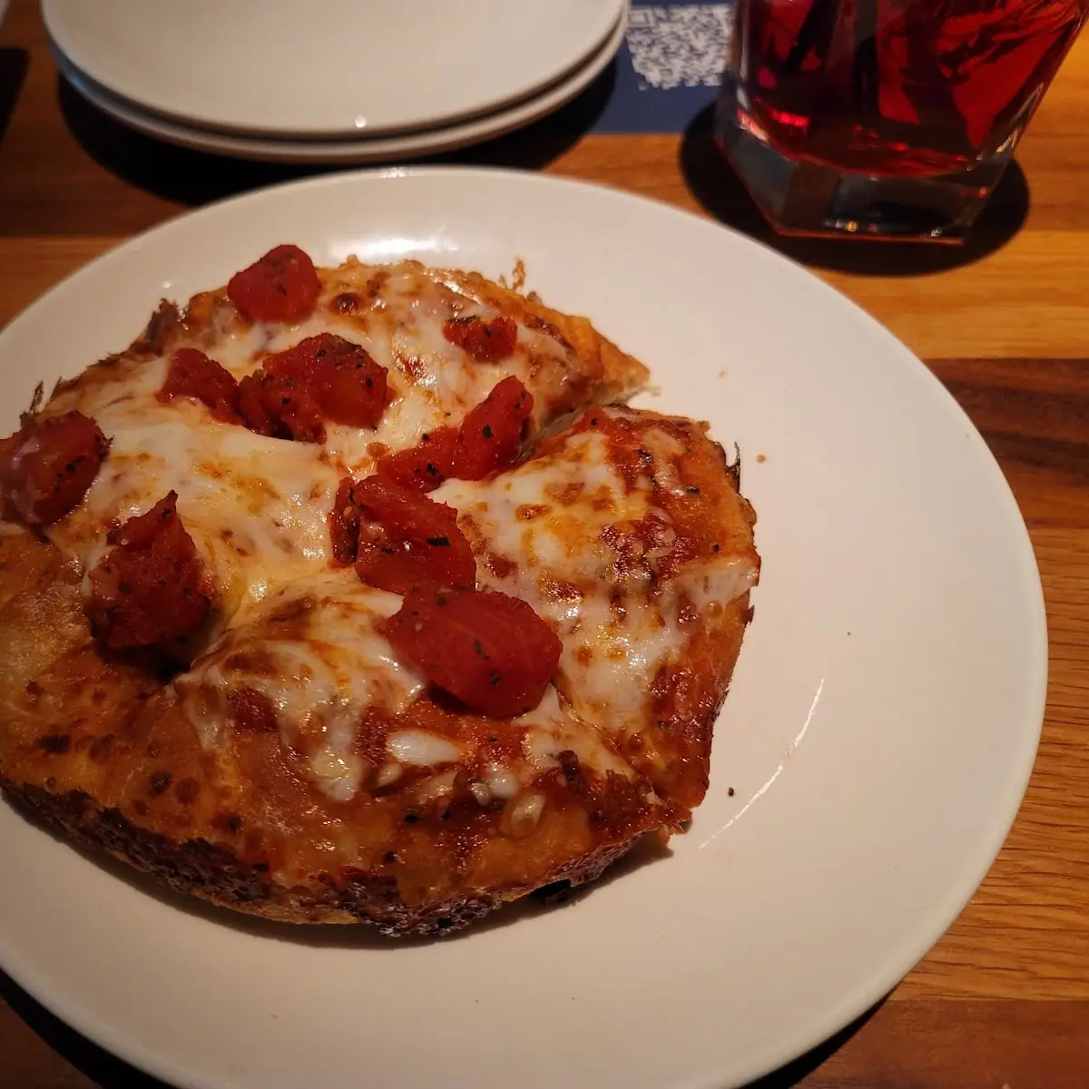 Cheese and Tomato Personal Pizza