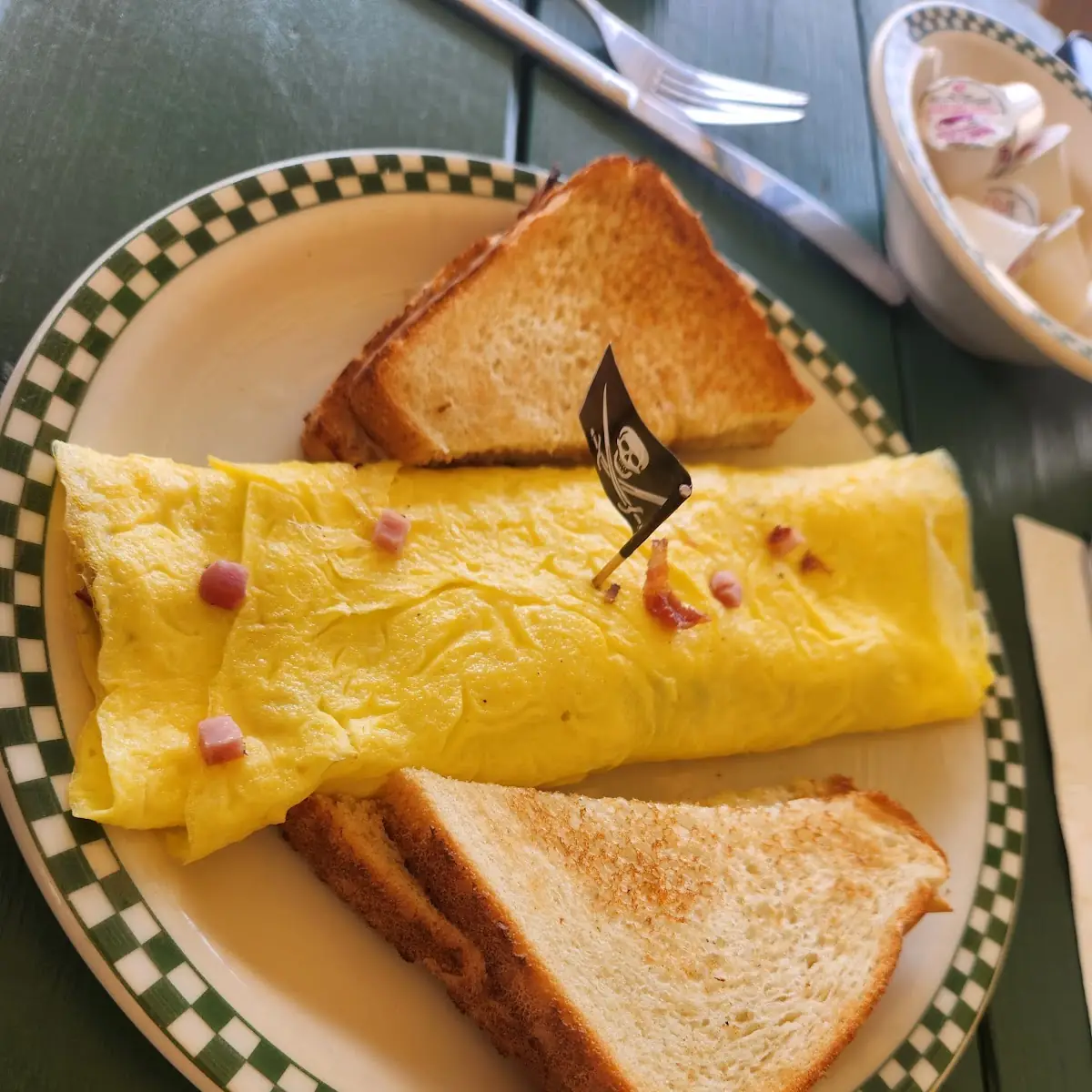 Ham and Cheese Omelette
