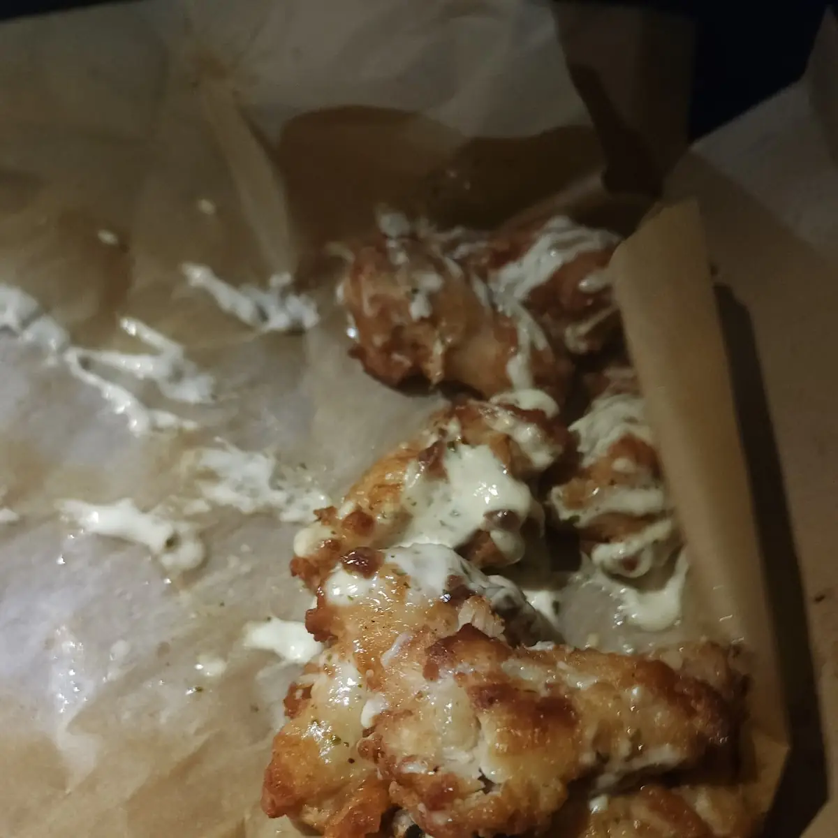 Garlic Parm Wings