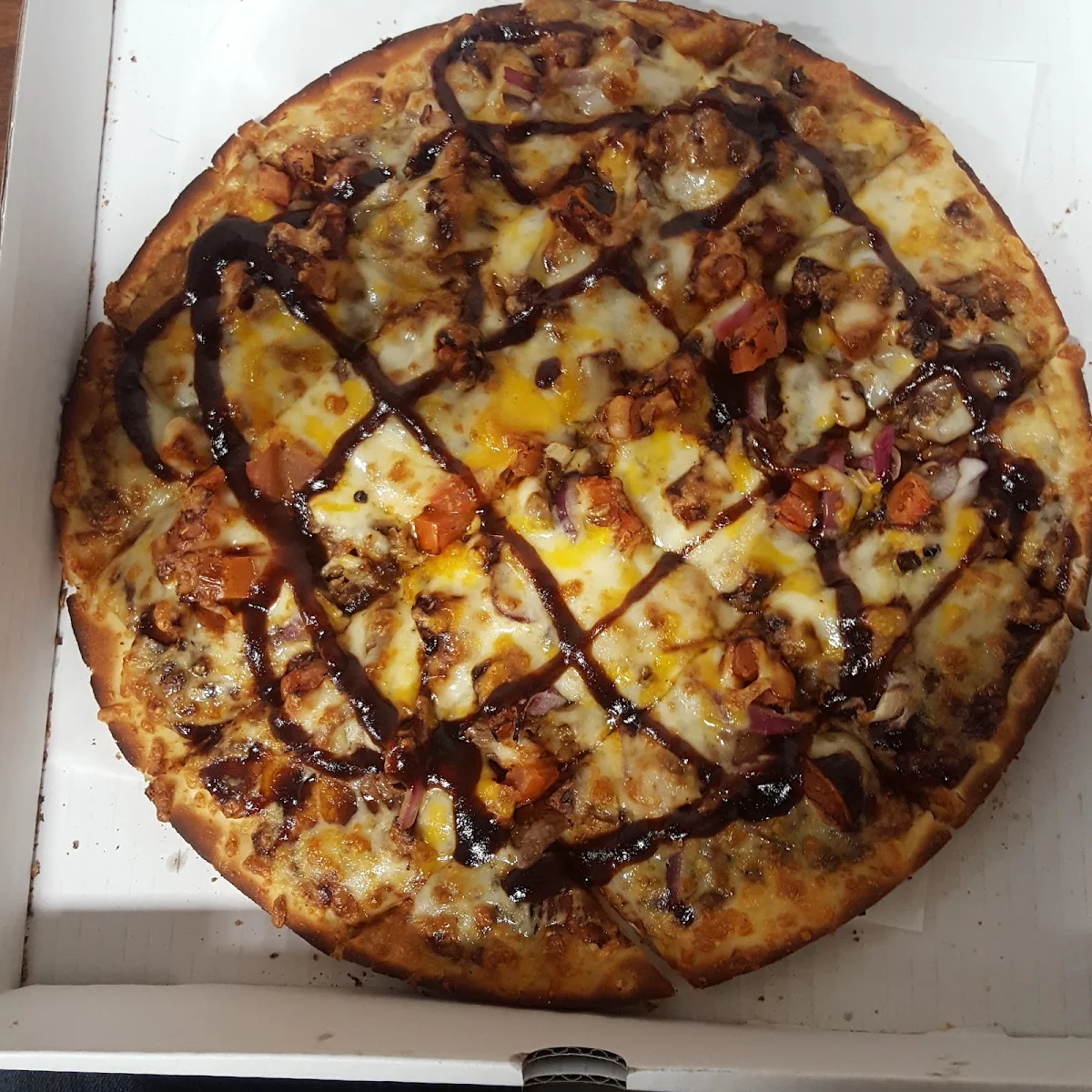 BBQ Lamb Pizza, Sal's Pizza