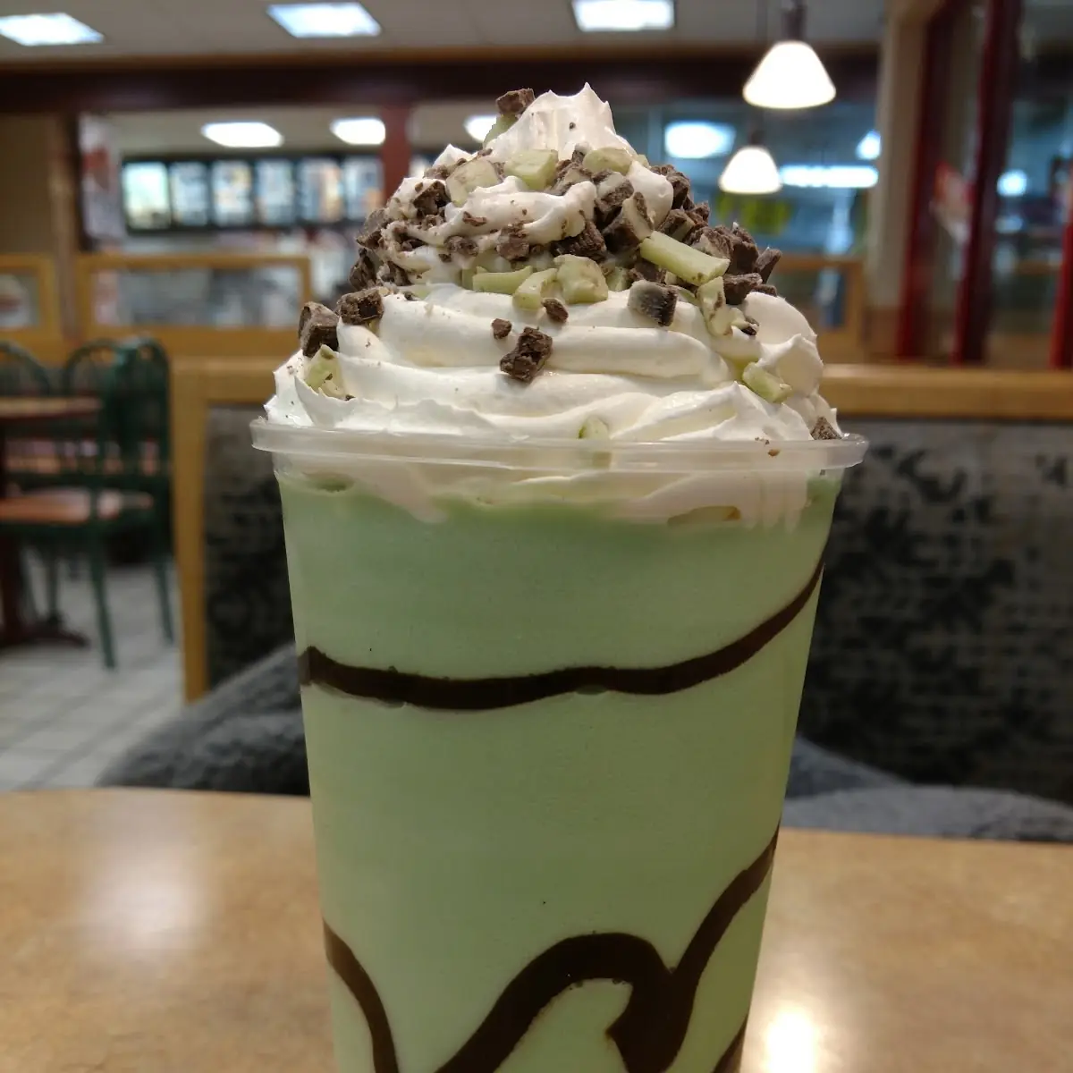Andes Mint Chocolate Shake