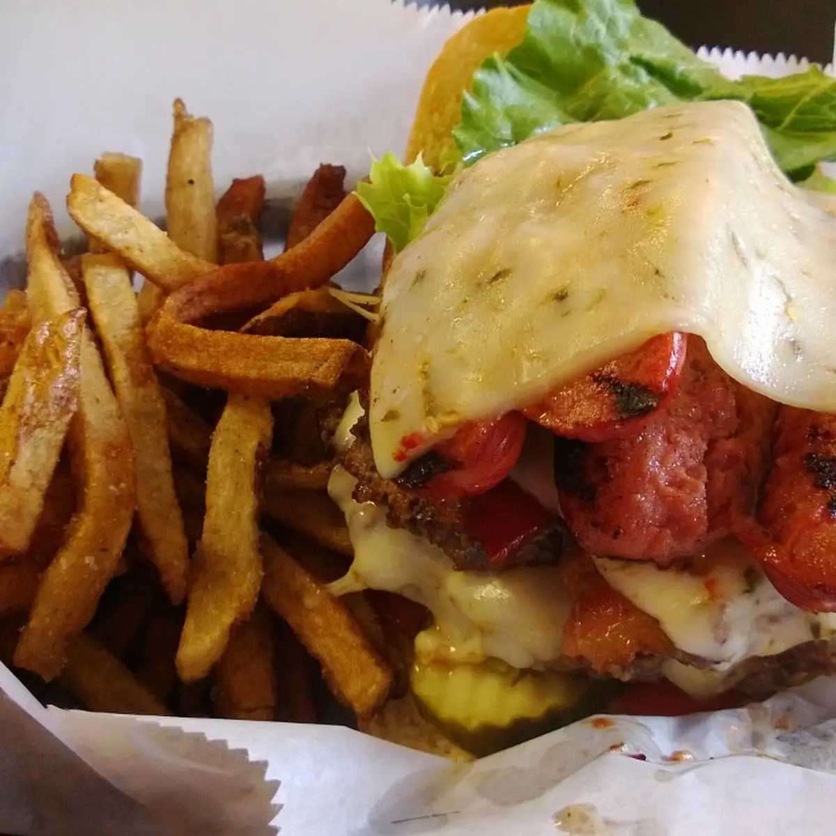 Bacon Burger Dog