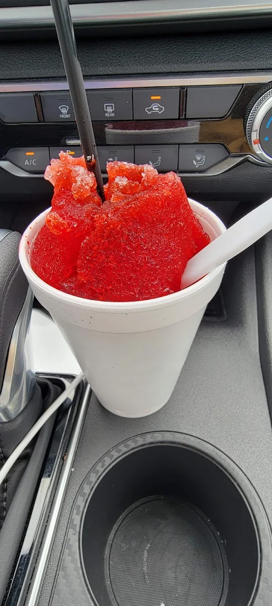 Sugar-Free Strawberry Snoball