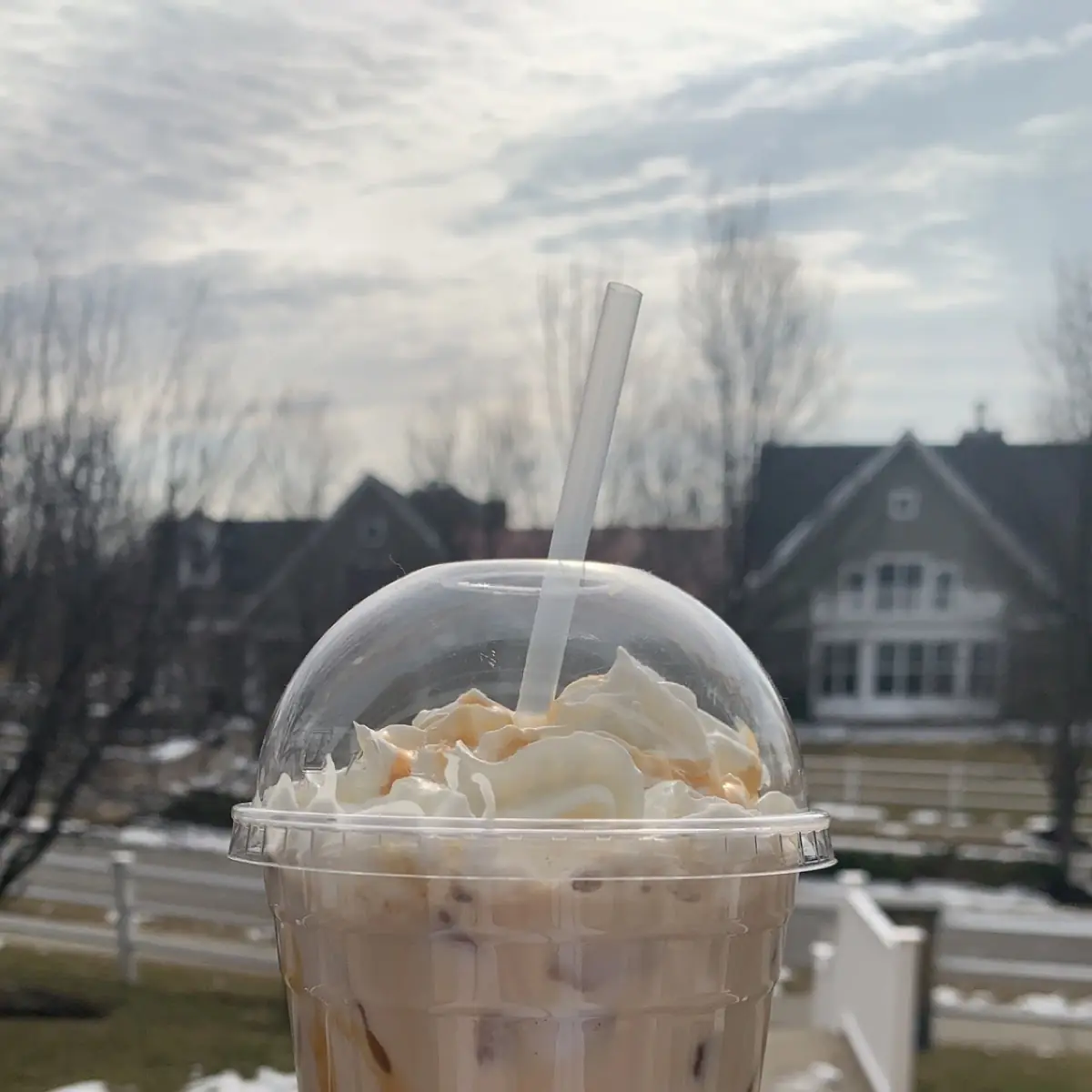 Iced Caramel Latte
