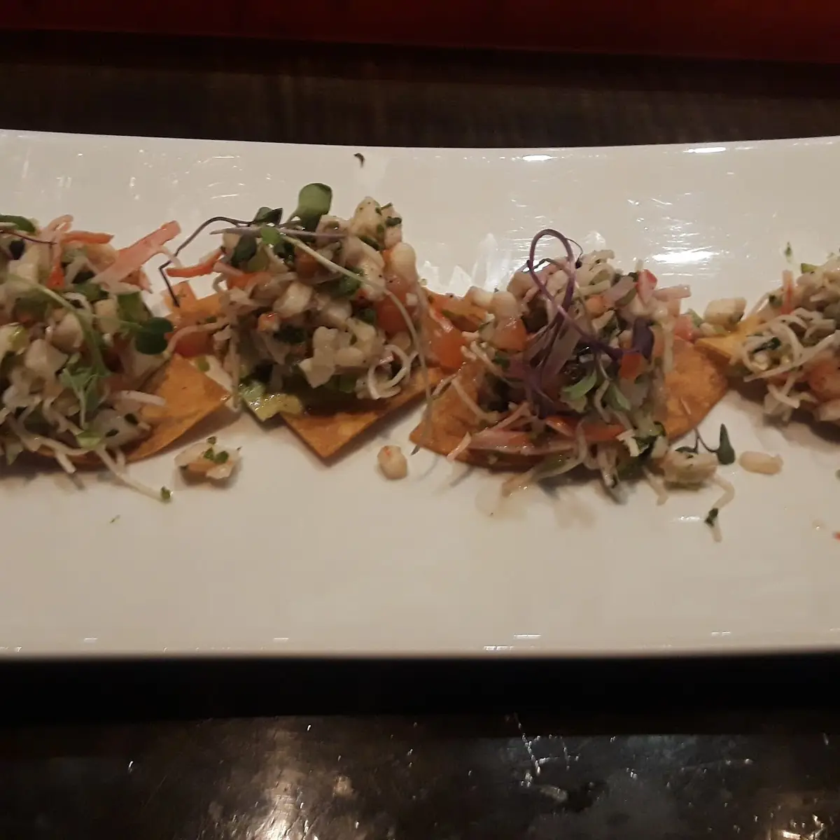 Ceviche Tostadas