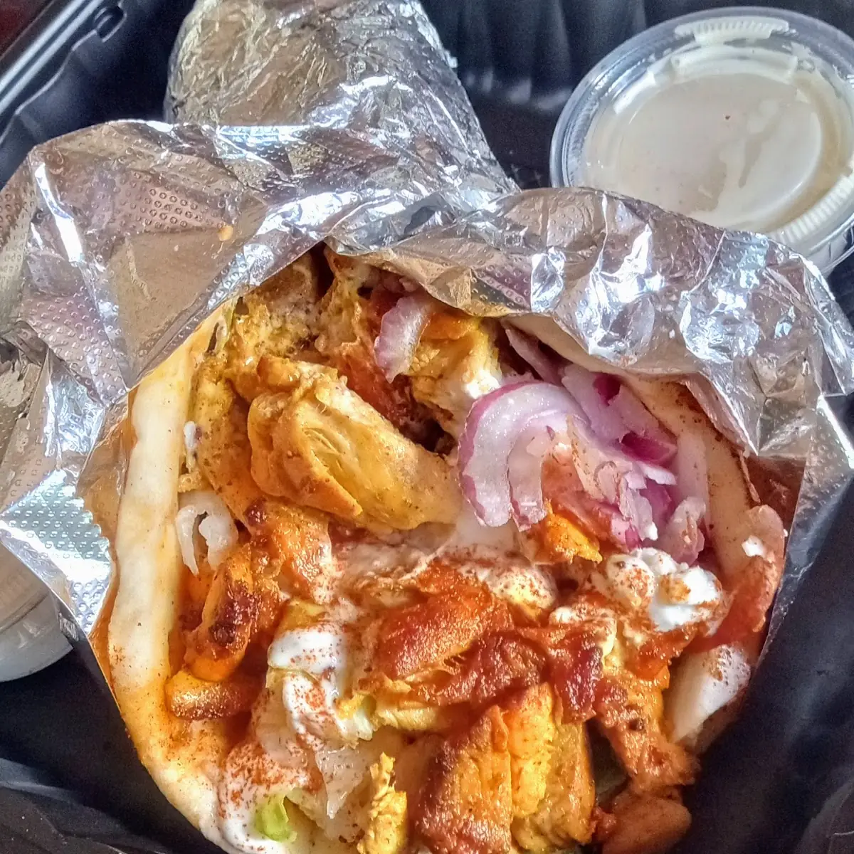 Chicken Wrap Gyro