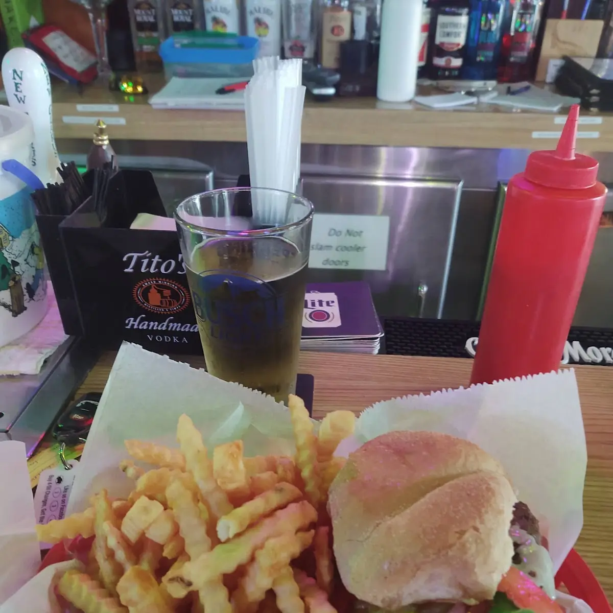 Burger & Fries