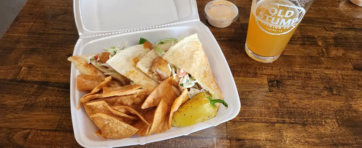Mariscos Monday Shrimp Quesadilla