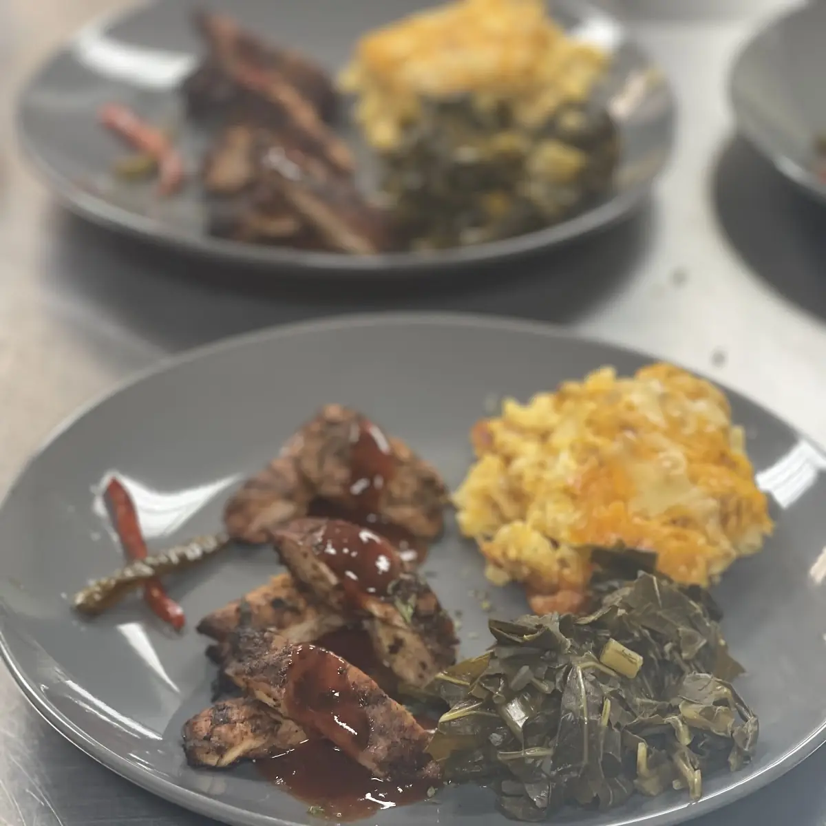 Smoked-Kissed Collard Green
