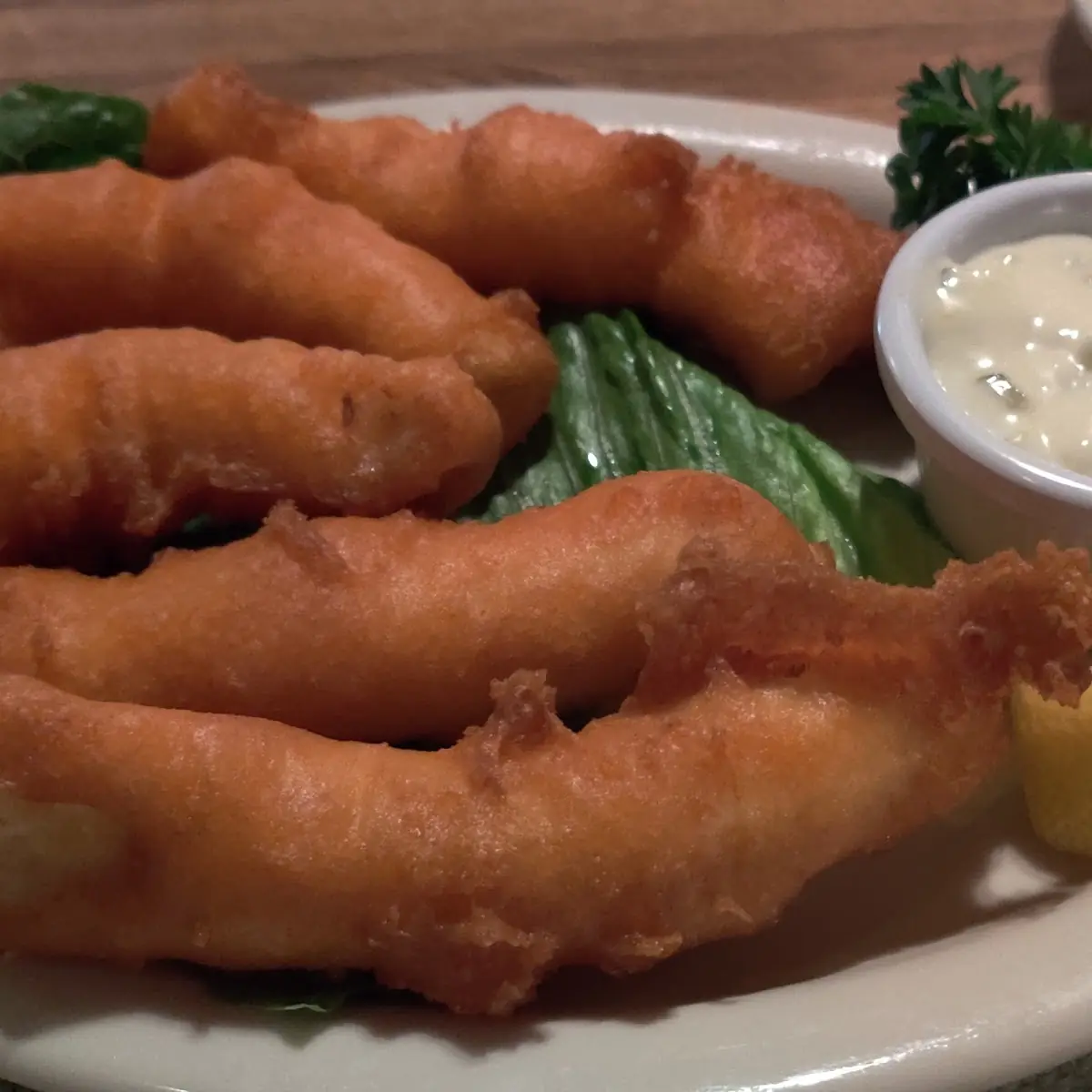 Beer Battered Halibut Fingers