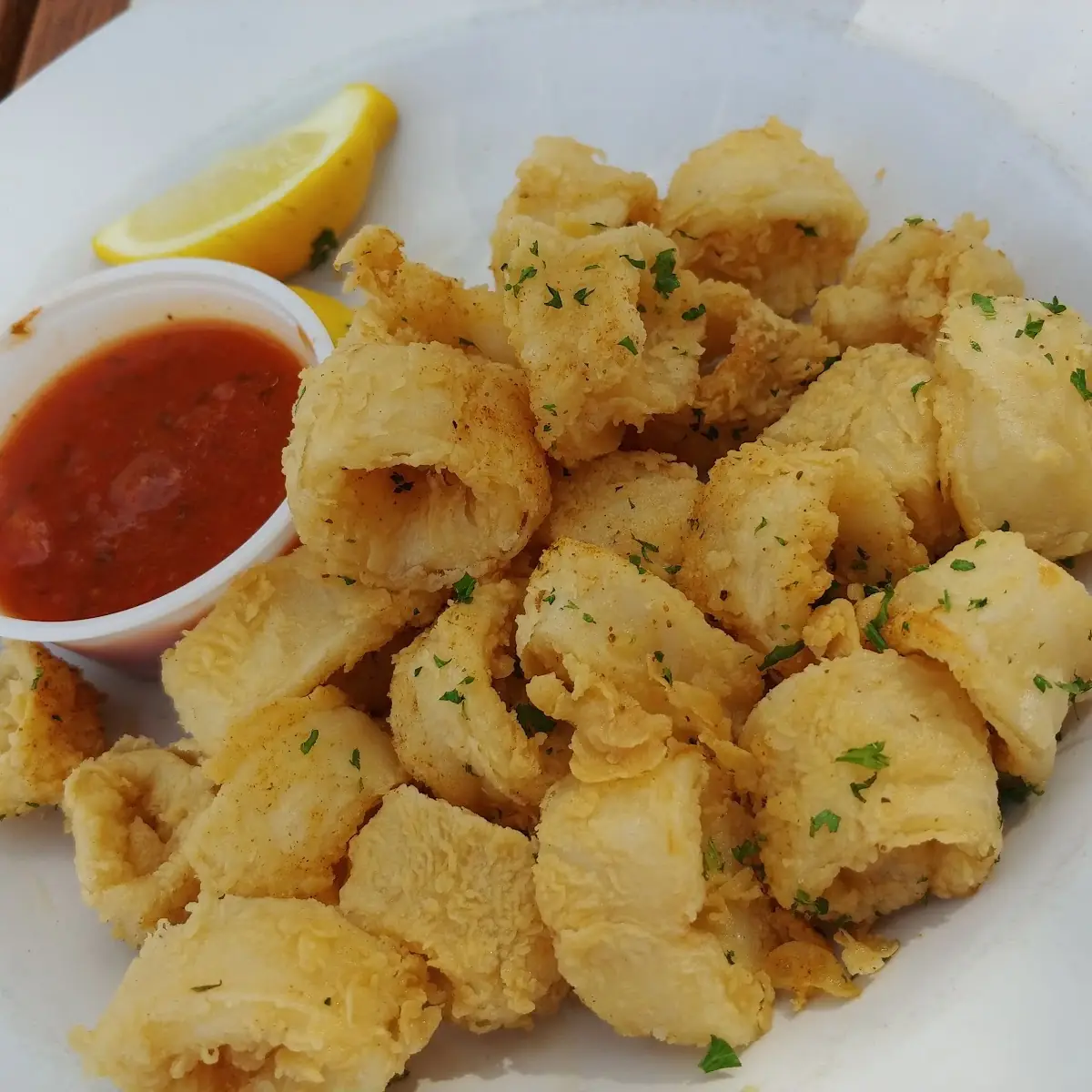 Buffalo Fried Calamari or Shrimp