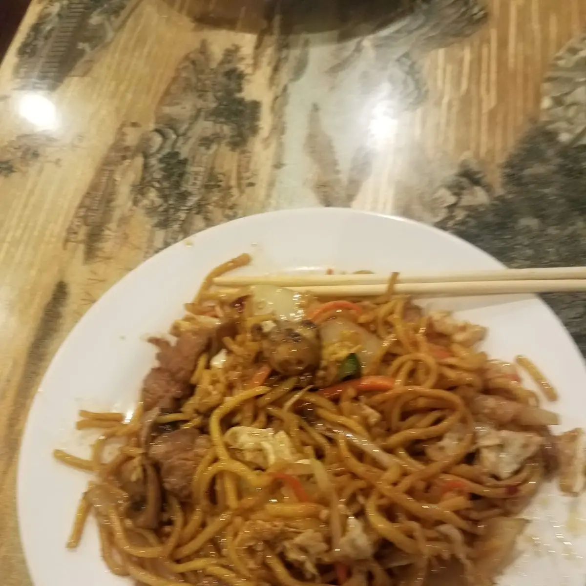 Mongolian Pork Lo Mein