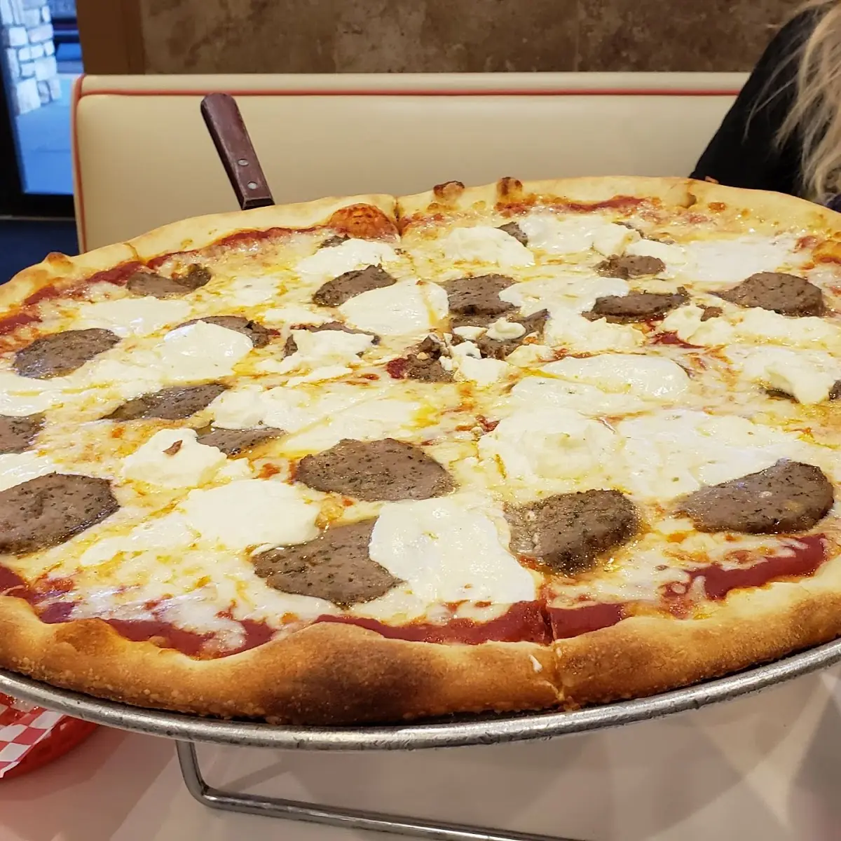 Meatball Parm Pizza