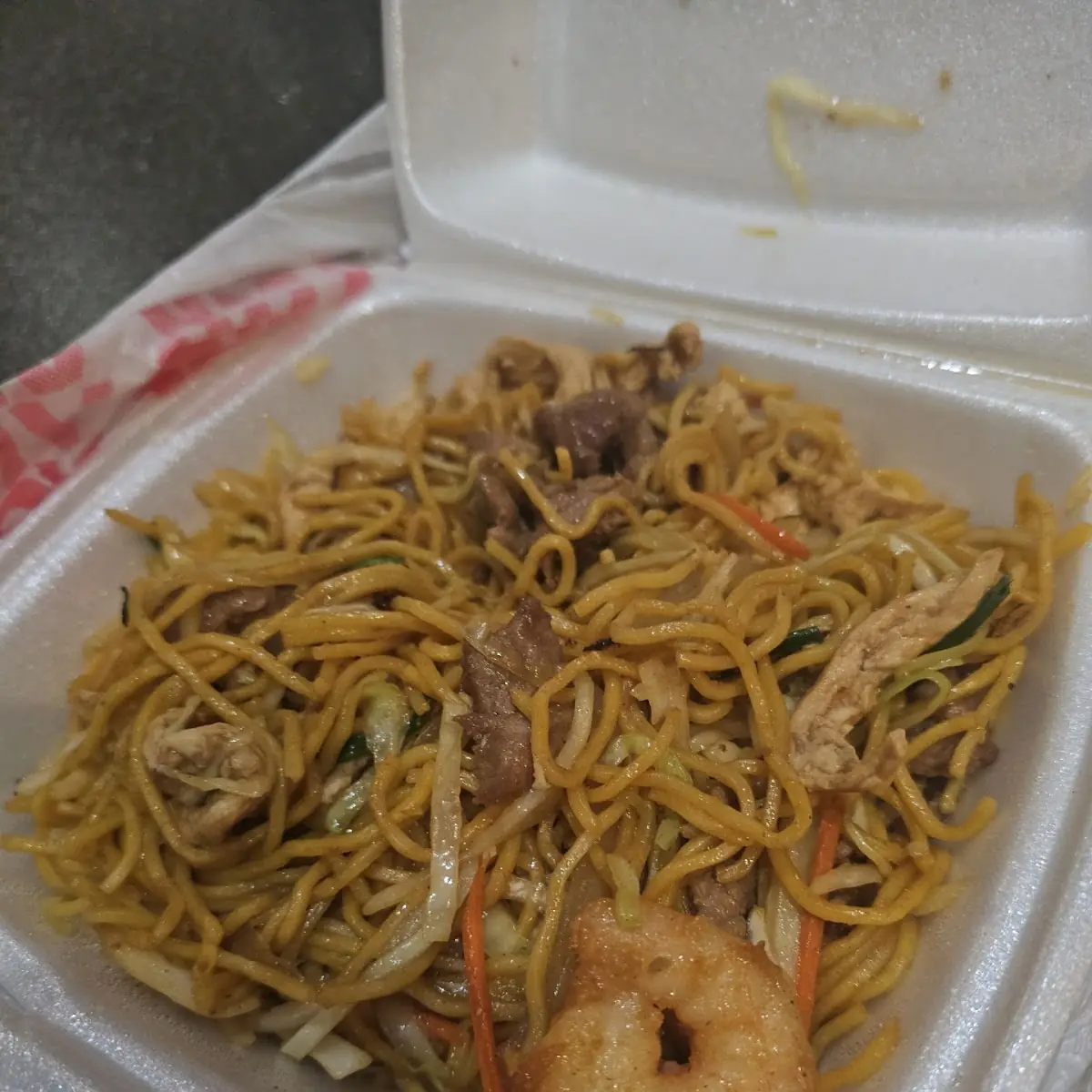 Shrimp or Combination Chow Mein
