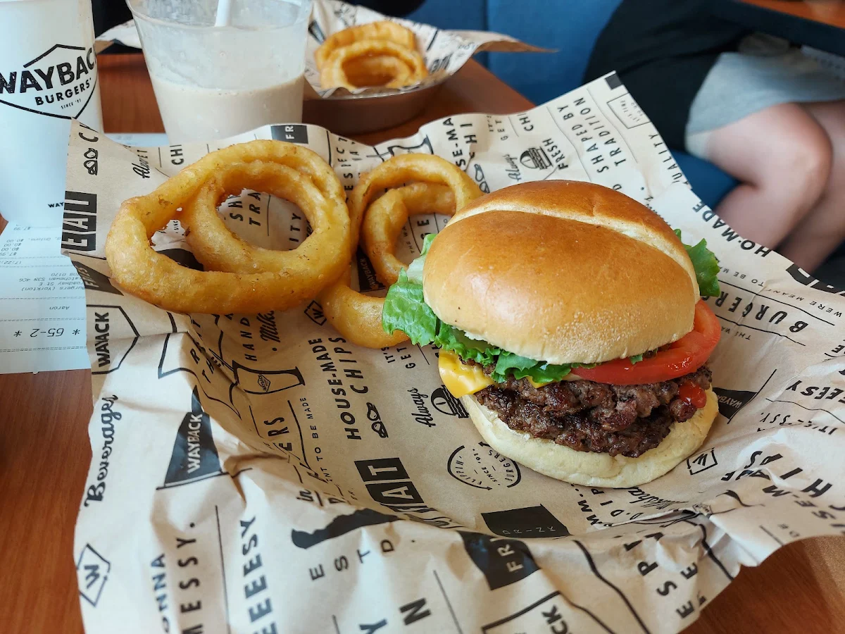 Craft Your Own - Burger Combo, Wayback Burgers