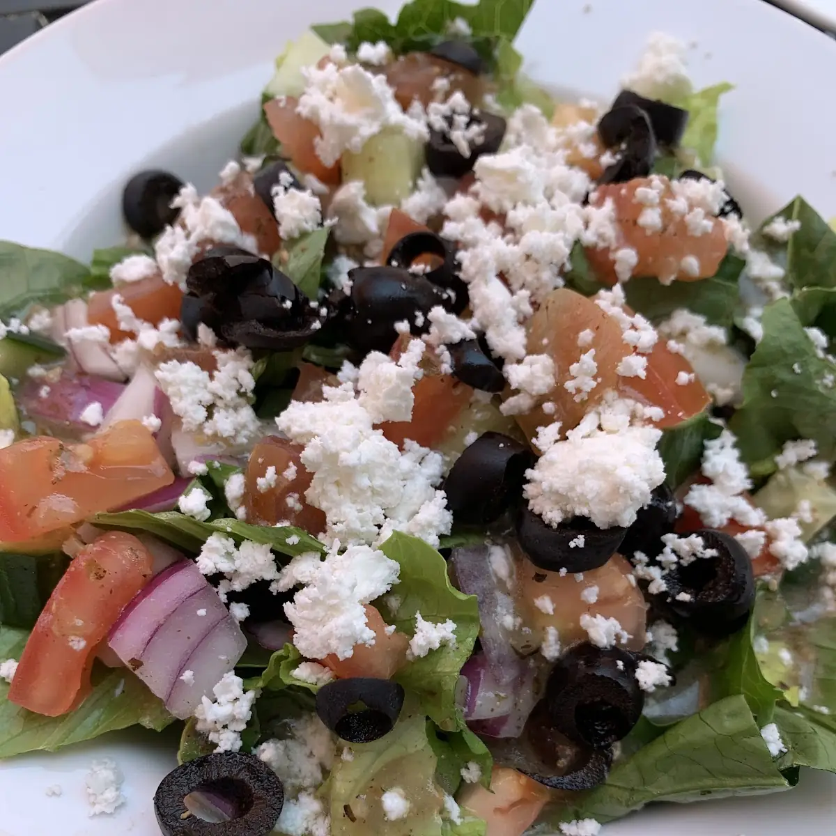 Greek Salad, Wild Wing