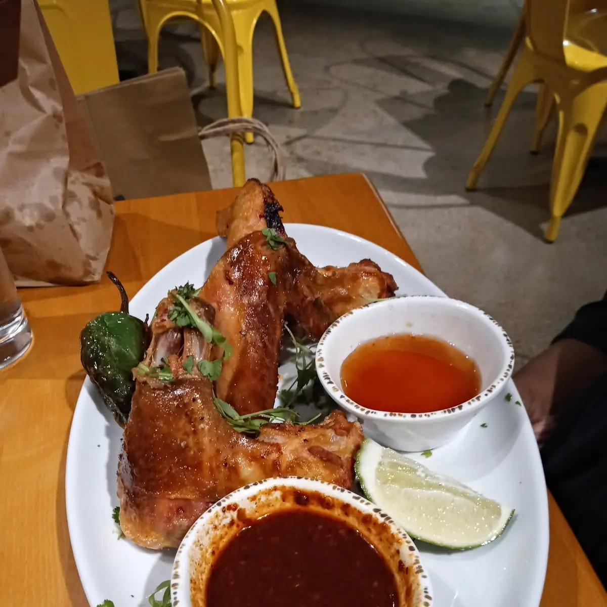 Twice Cooked Wings
