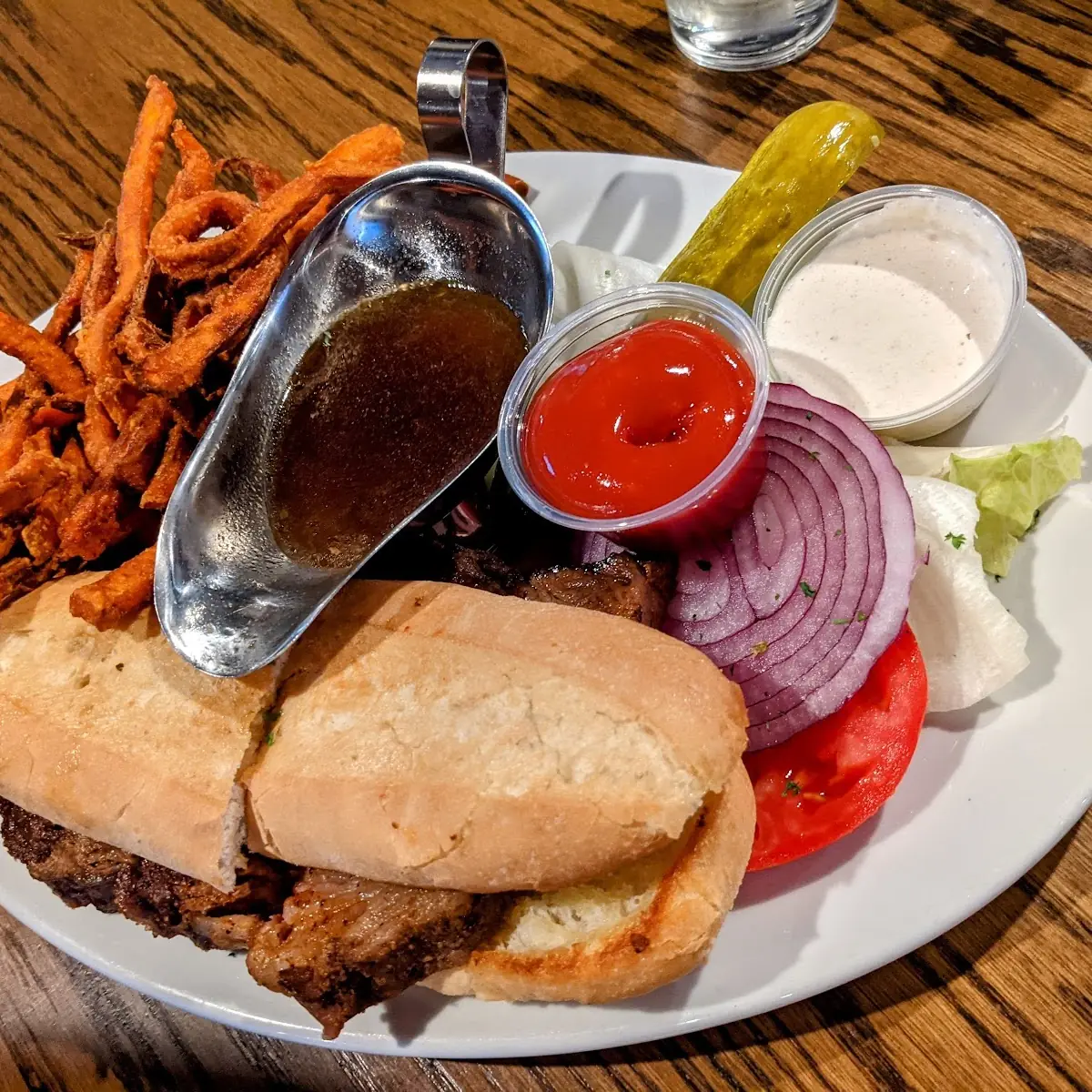 Blackened Prime Rib Sandwich