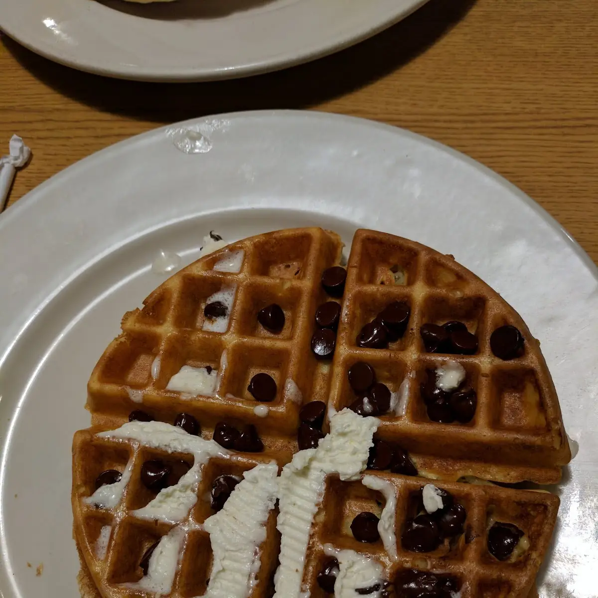 Chocolate Chip Waffles