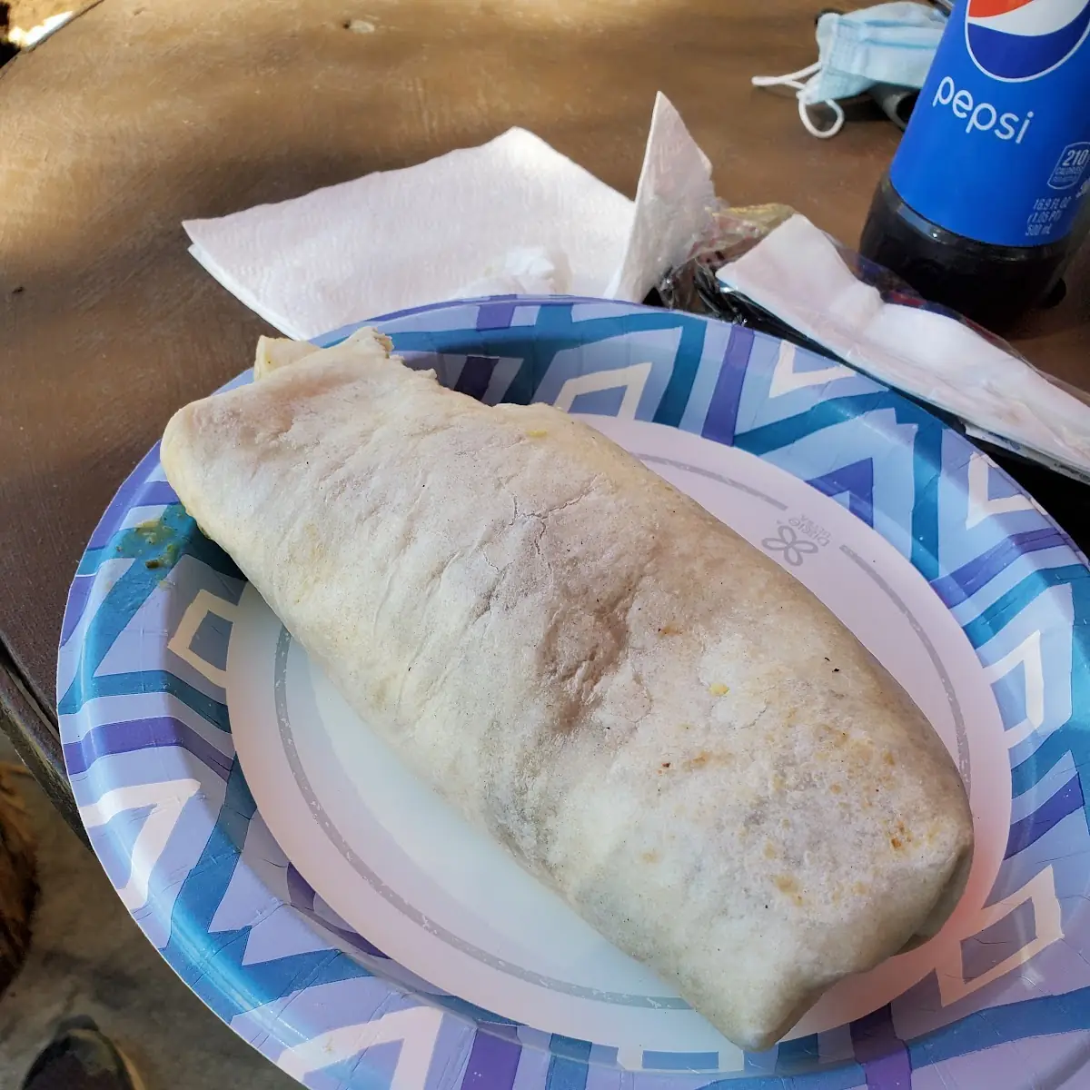Burrito de Chile Verde