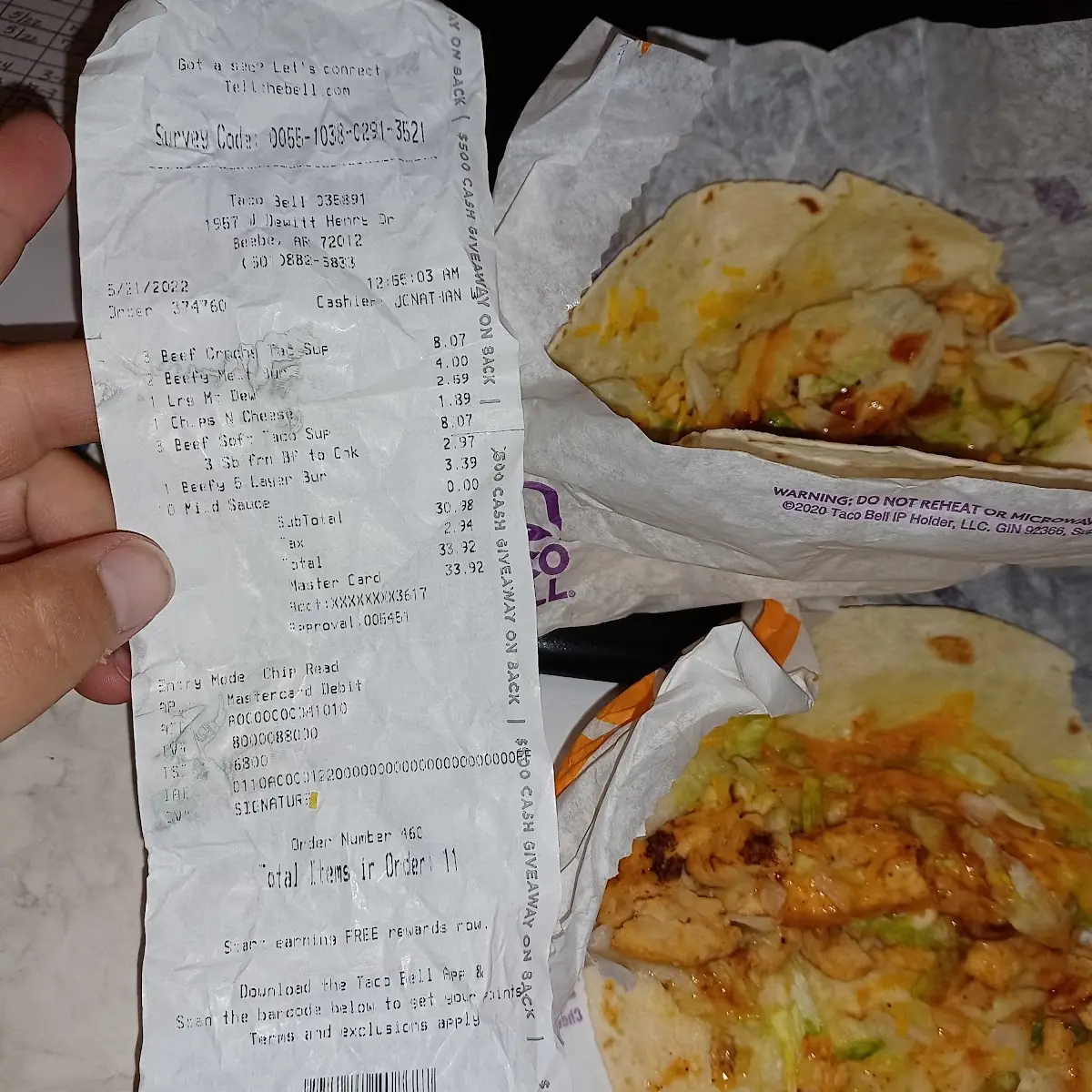 Chicken Soft Taco