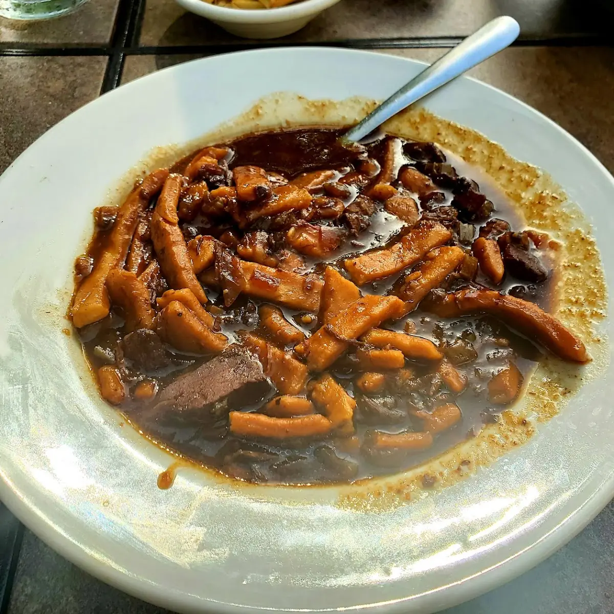 Steak Noodle Soup