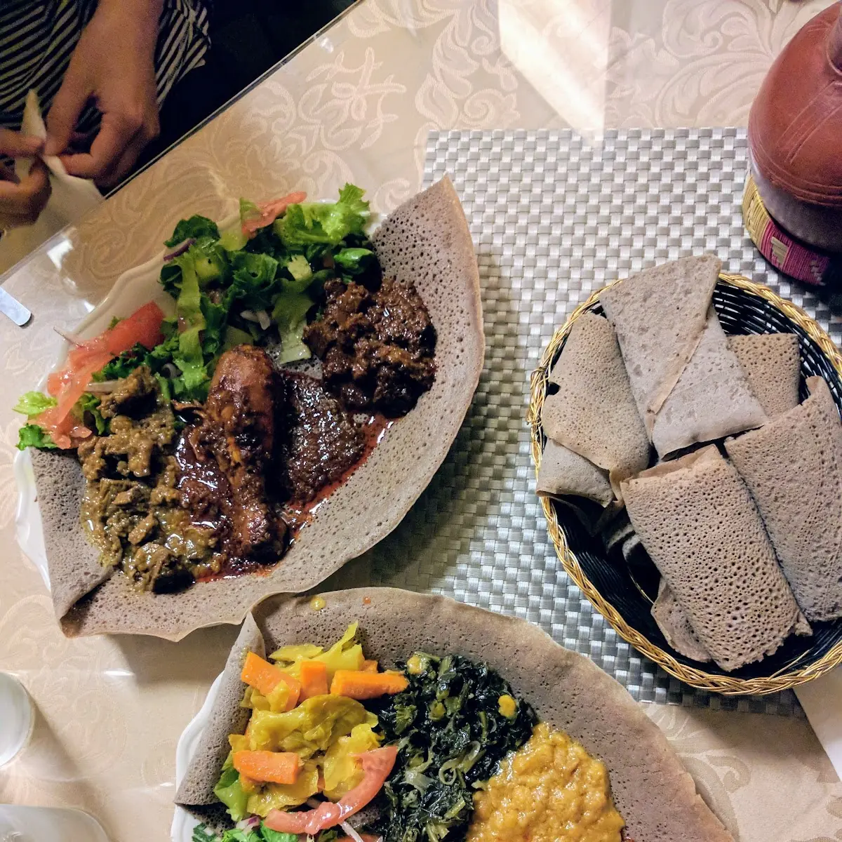 Veggie Combo and Meat Combo