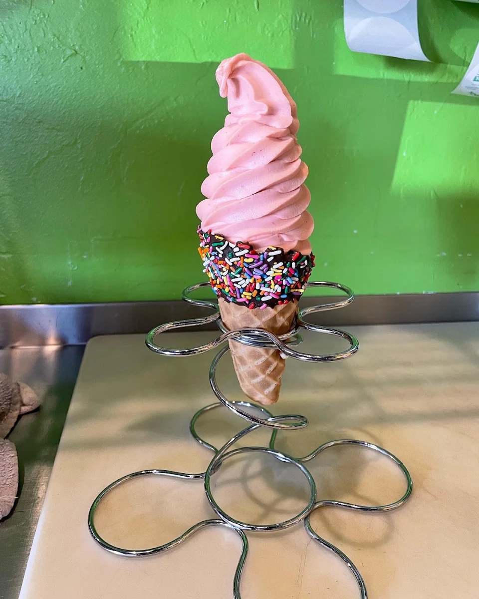 Dipped Waffle Cone