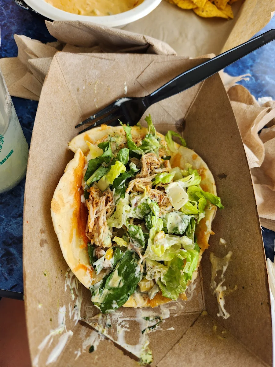 Chicken Tacos Without Guac or Pico De Gallo