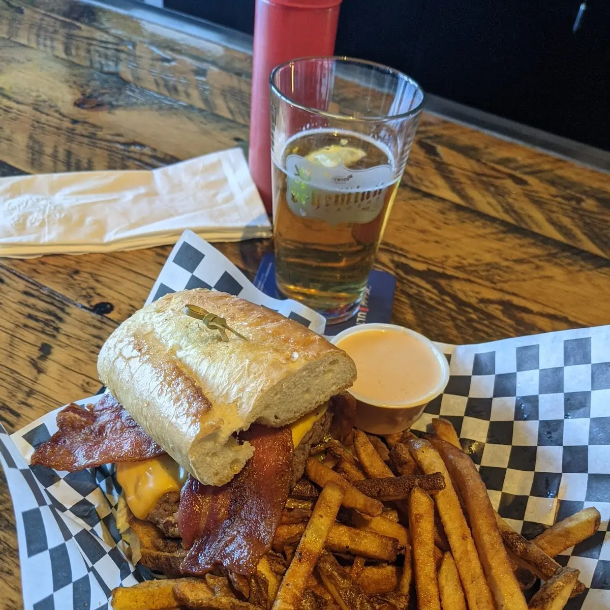 Garlic Burger