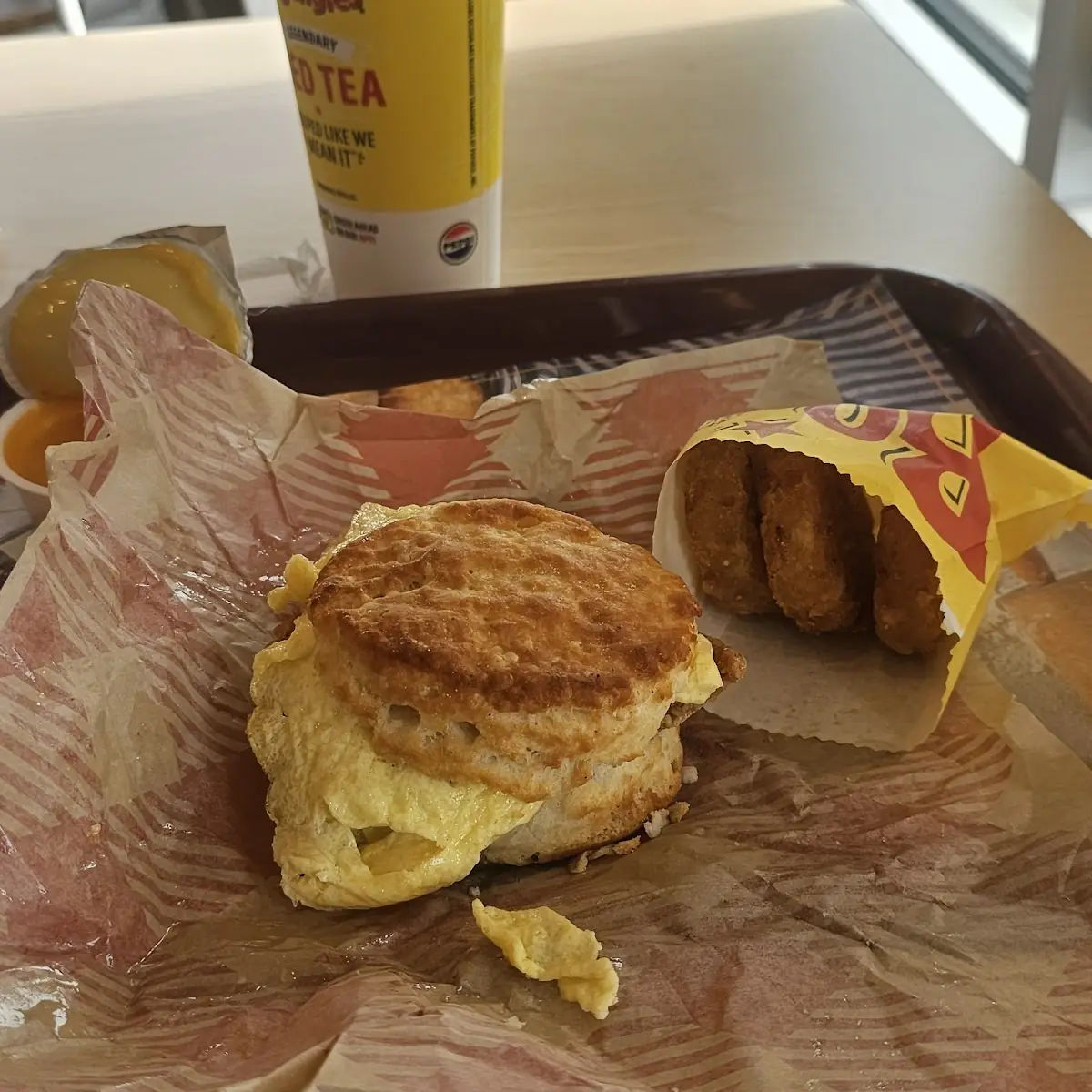 Chicken and Egg Biscuit