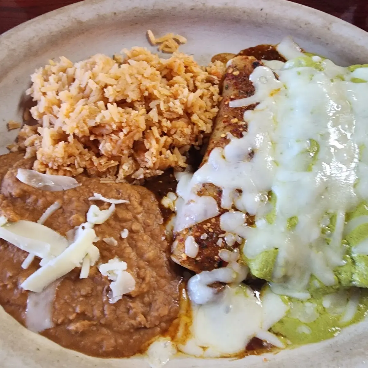 Enchilada Plate