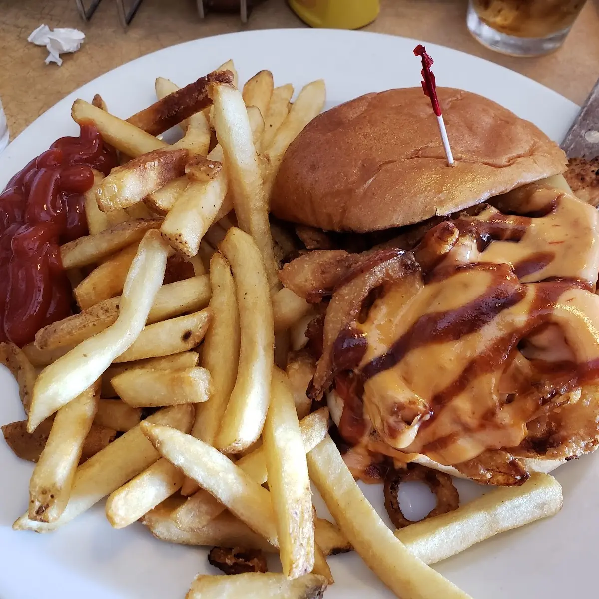 BBQ Chicken Burger
