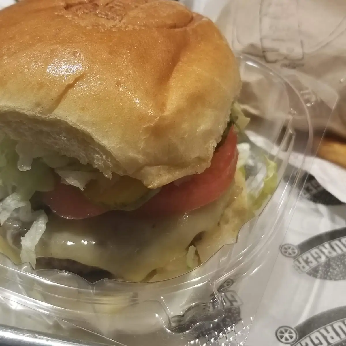 Swiss Mushroom Burger
