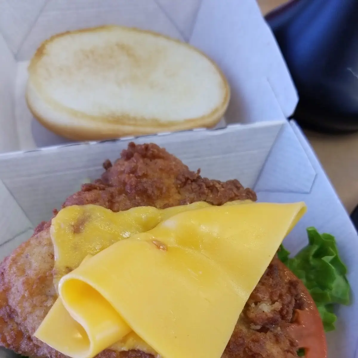 Chicken and Cheese Sandwich