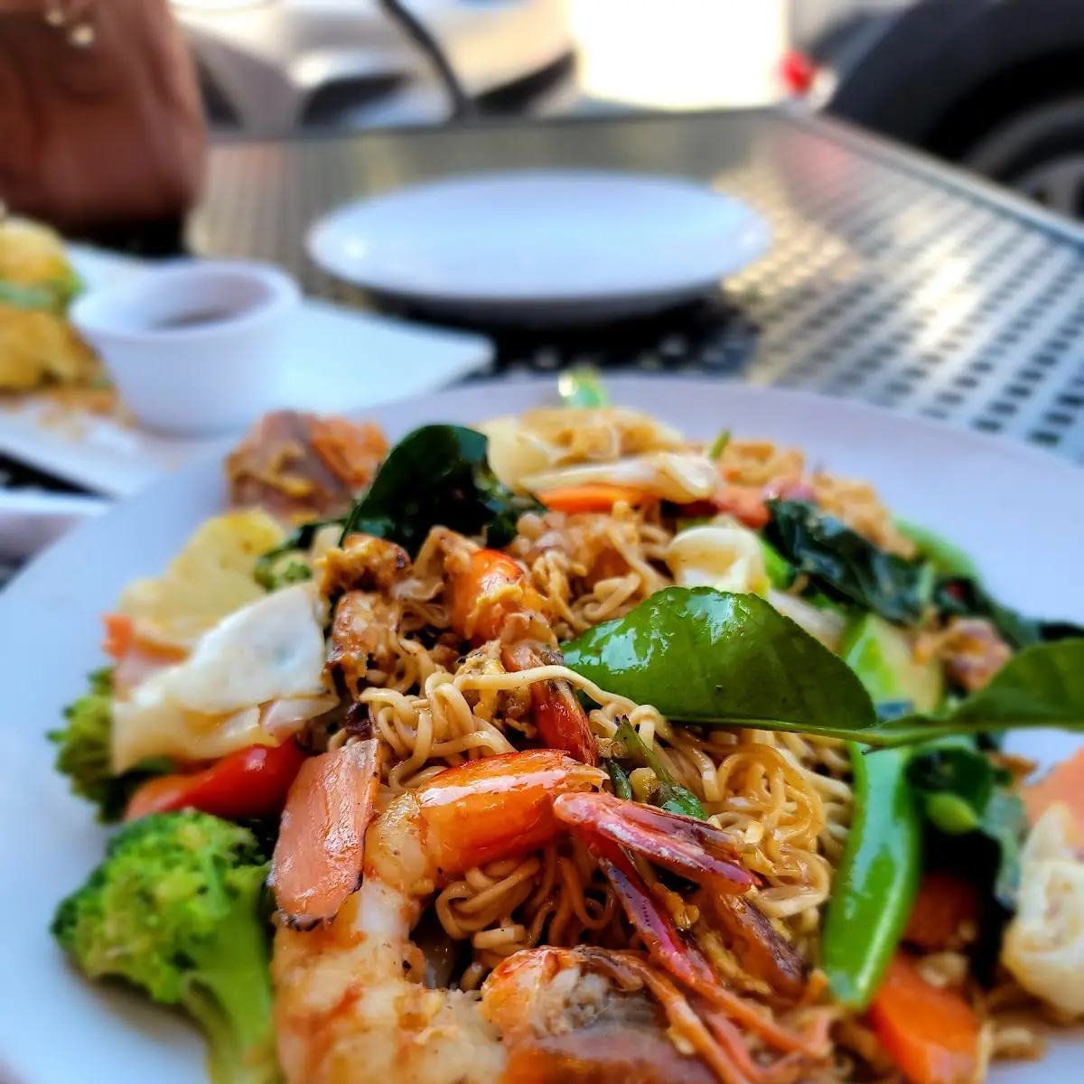 Drunken Noodles with Shrimp