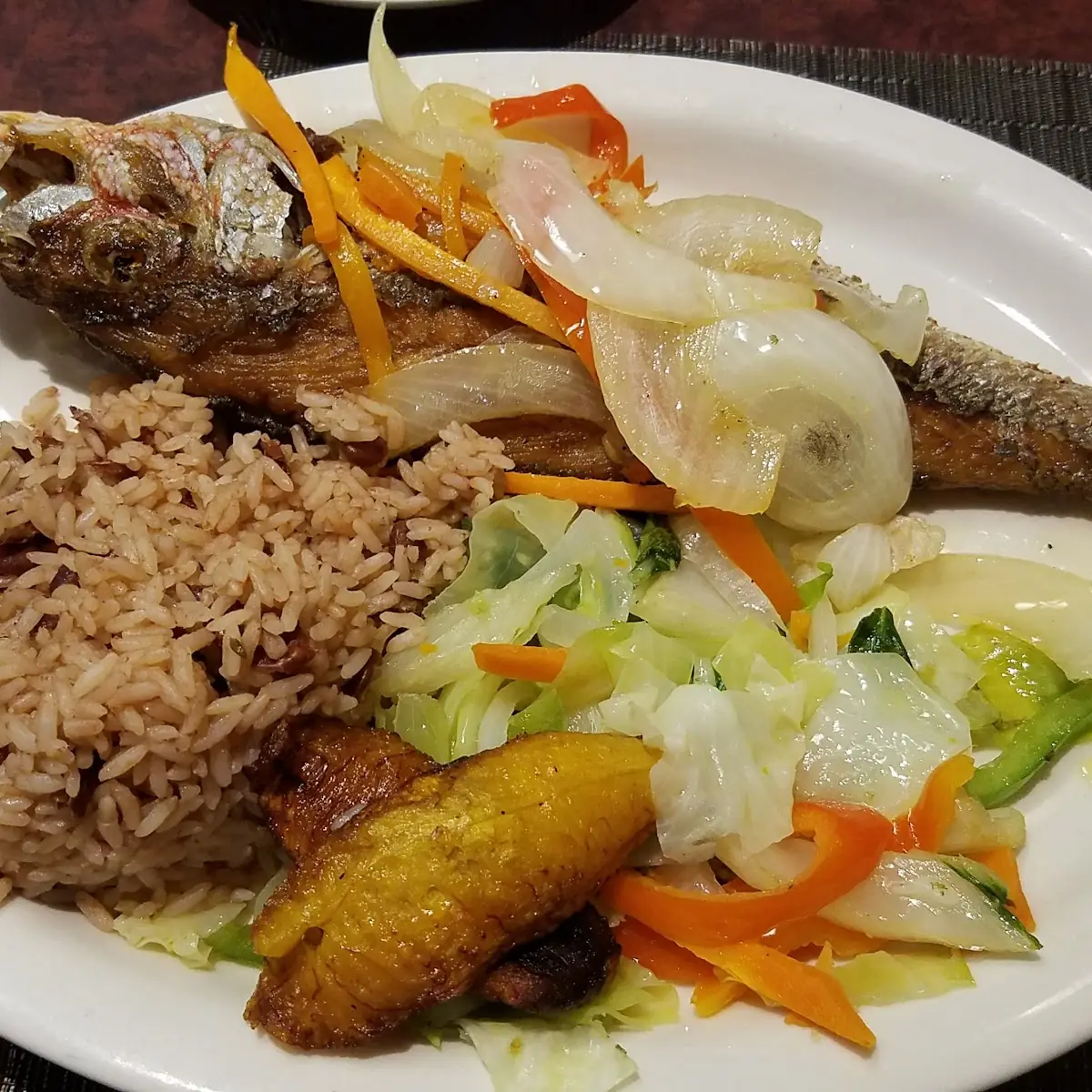 Brown Stew Snapper